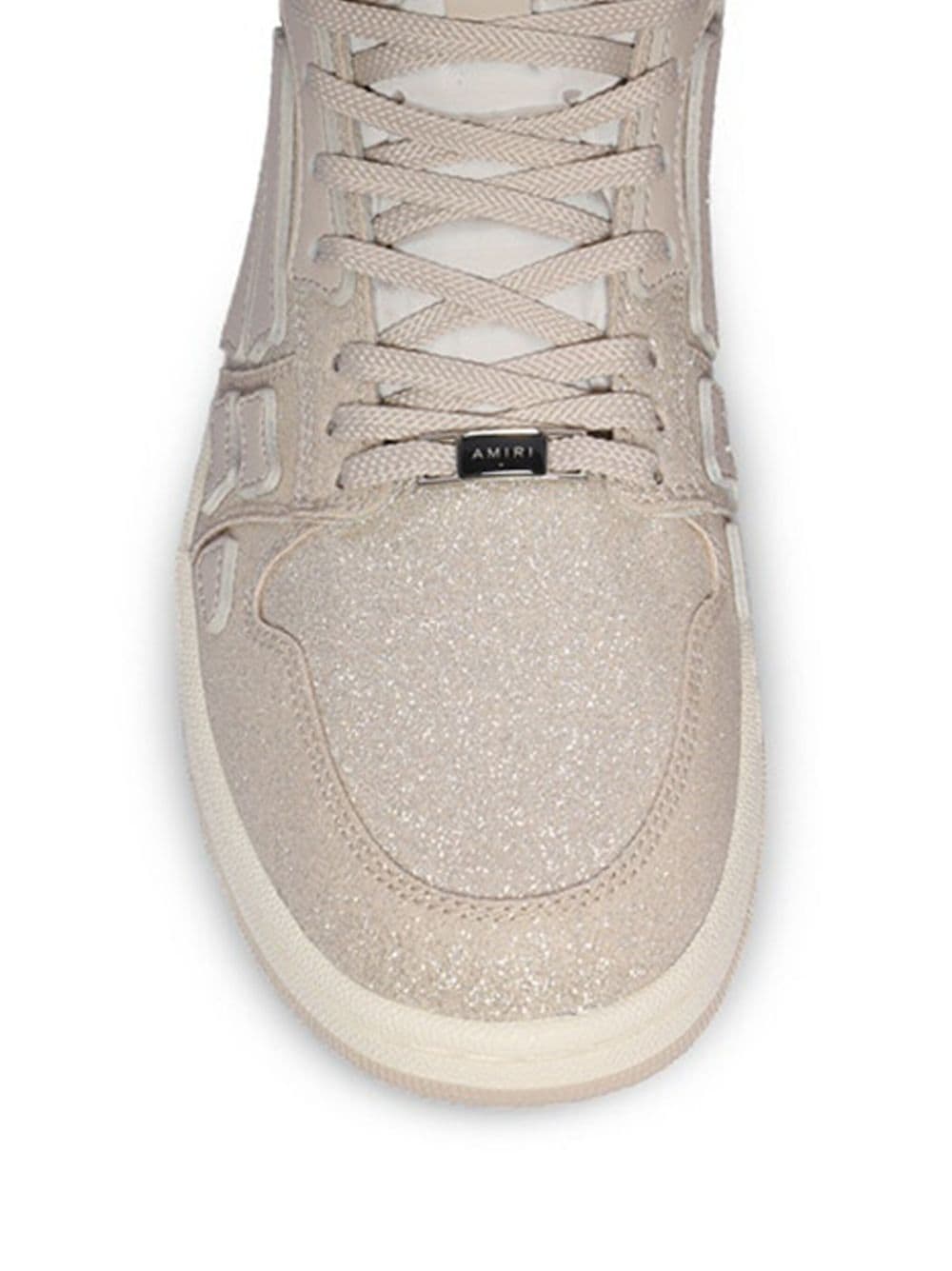 Crystal Skel Top high-top sneakers