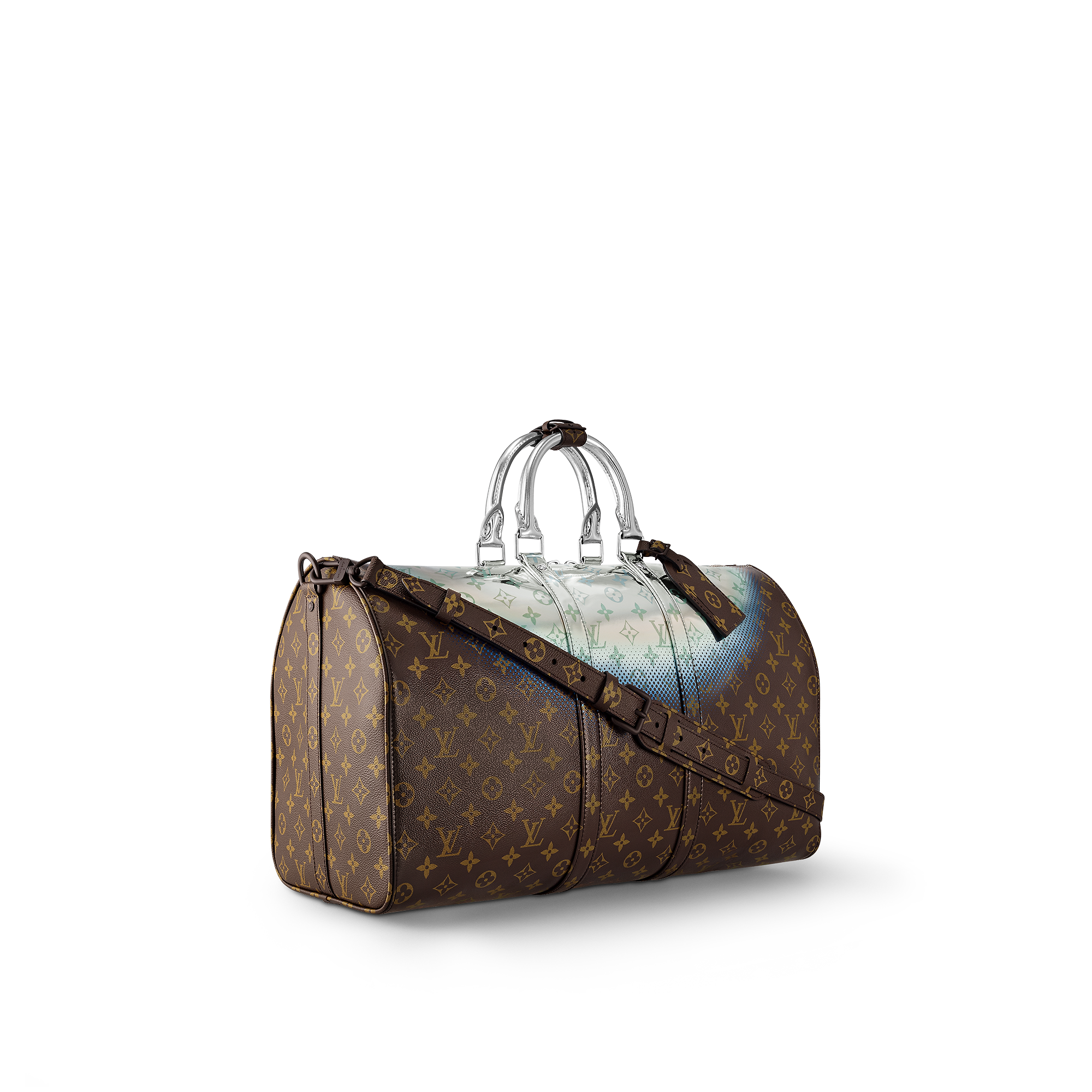 Keepall Bandoulière 50 Metallic Nebula