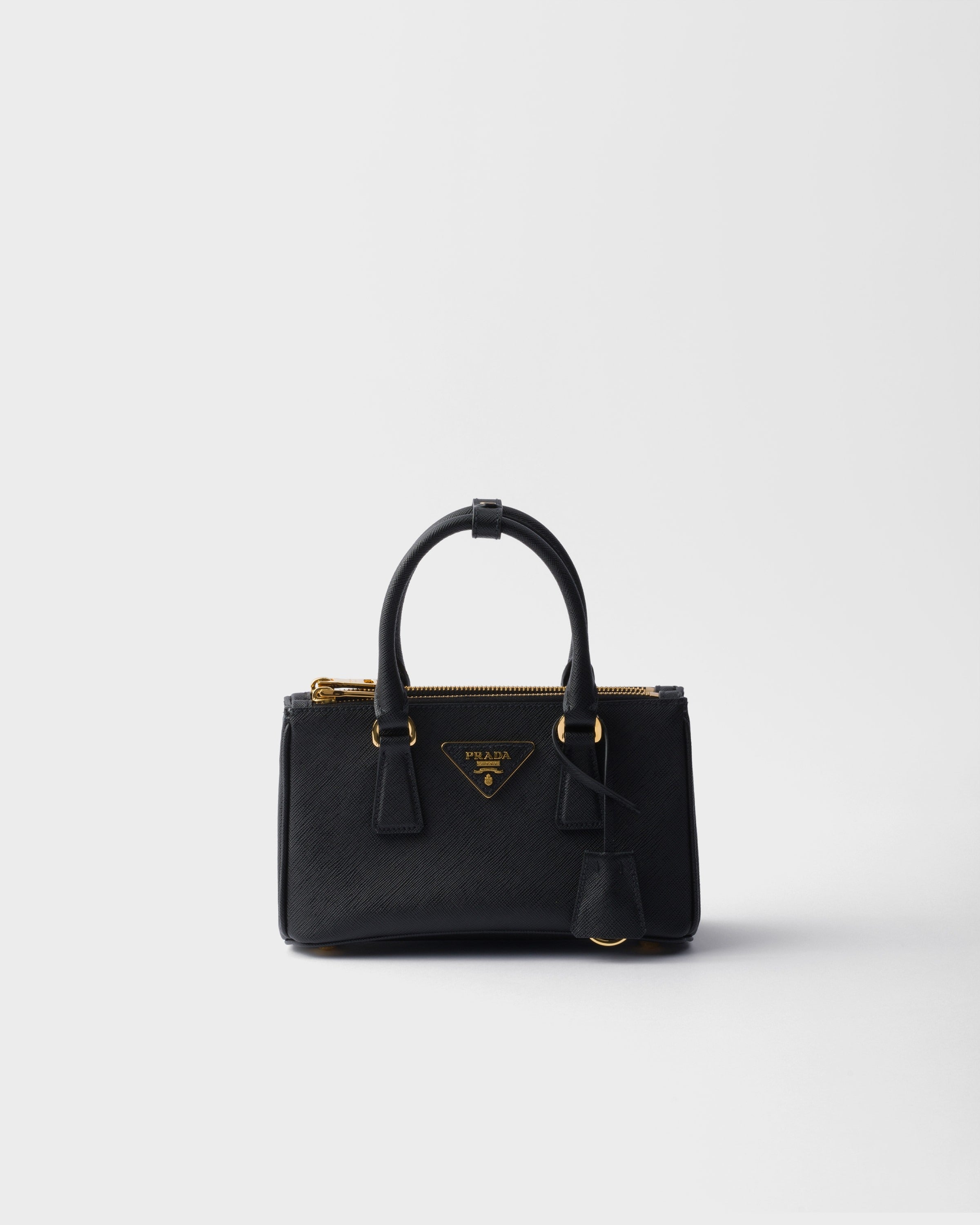 Prada Galleria Saffiano leather mini-bag Black