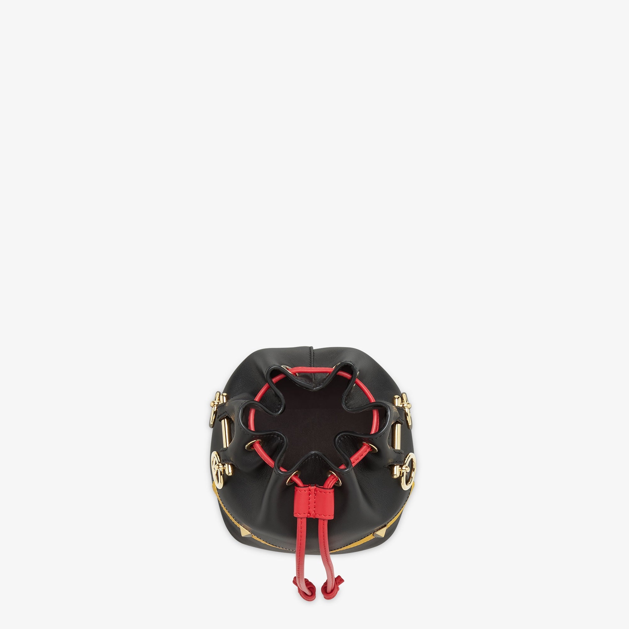 Mon Tresor Lunar New Year black leather mini-bag