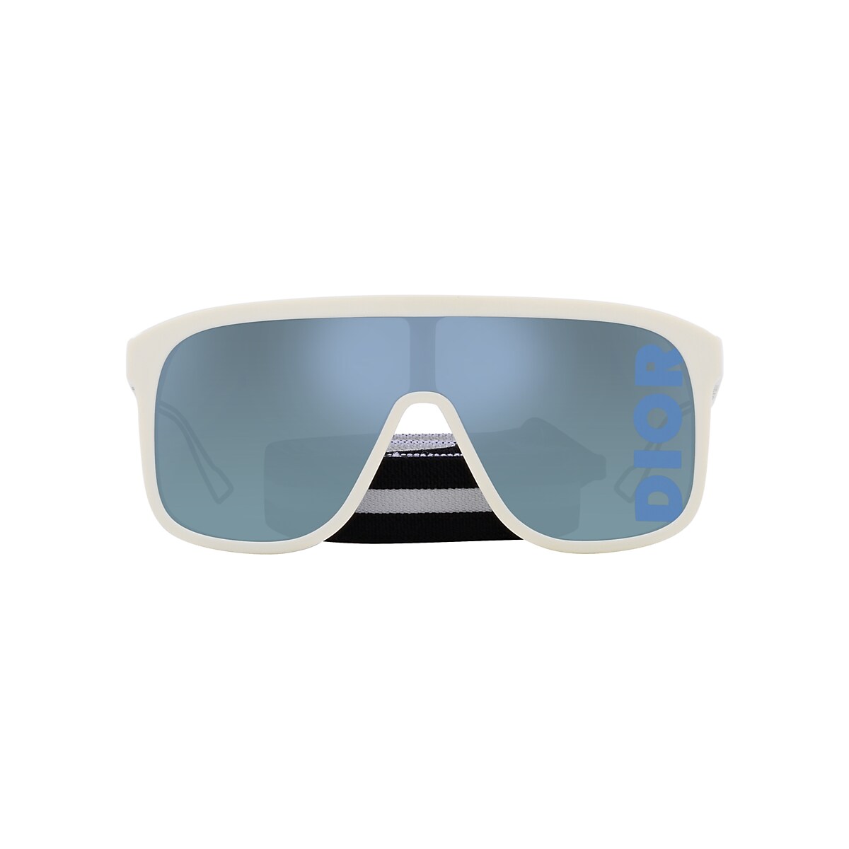 DIOR Diorfastm1I Ivory - Men Luxury Sunglasses, Blue Lens