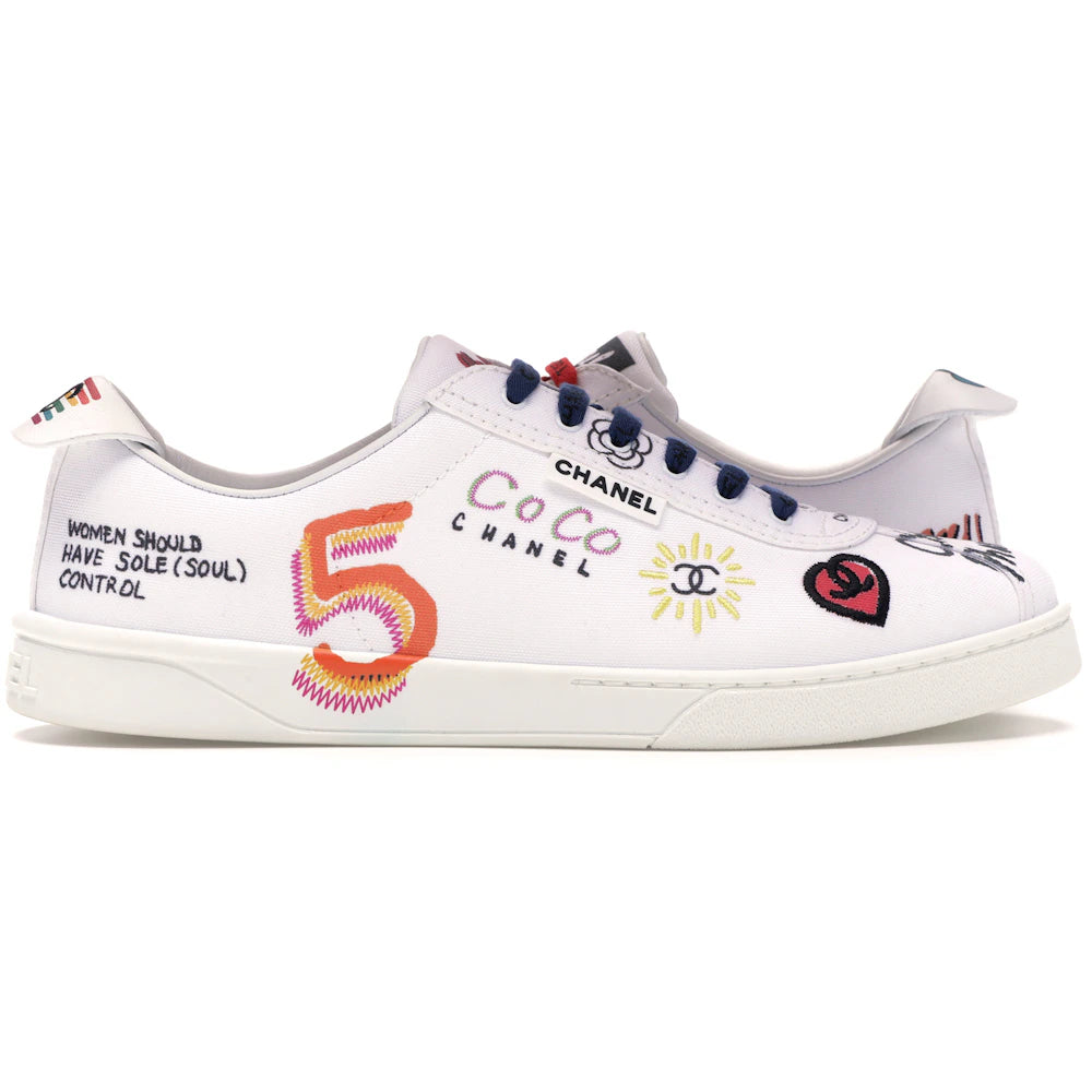 Chanel Sneakers Pharrell White Multi-Color