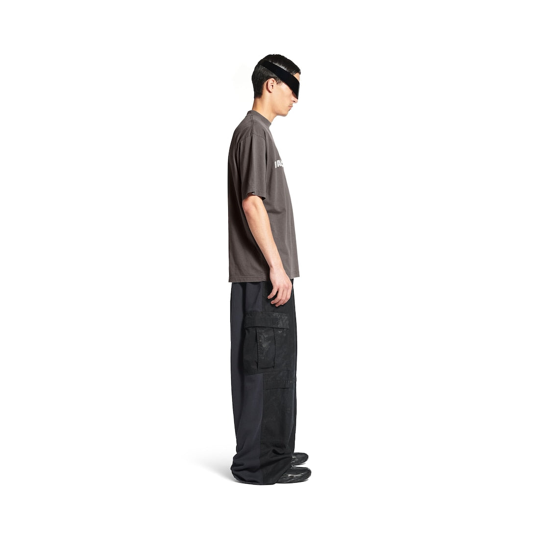 International T-shirt Medium Fit in Dark Grey