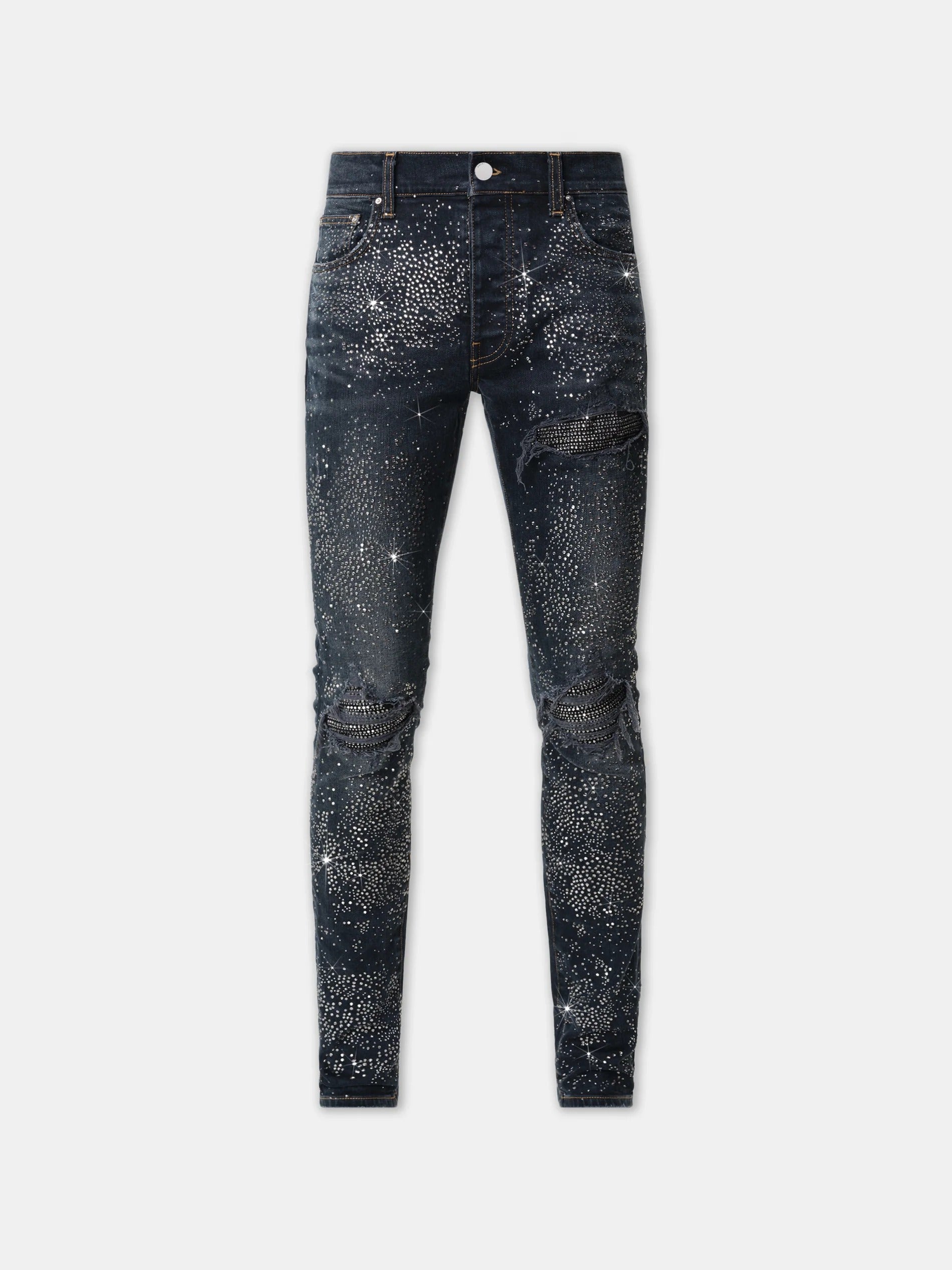 ALL OVER CRYSTAL MX1 JEAN Midnight Indigo