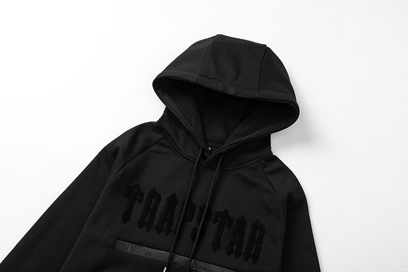 Trapstar Full Black 'It's a Secret' Tracksuit