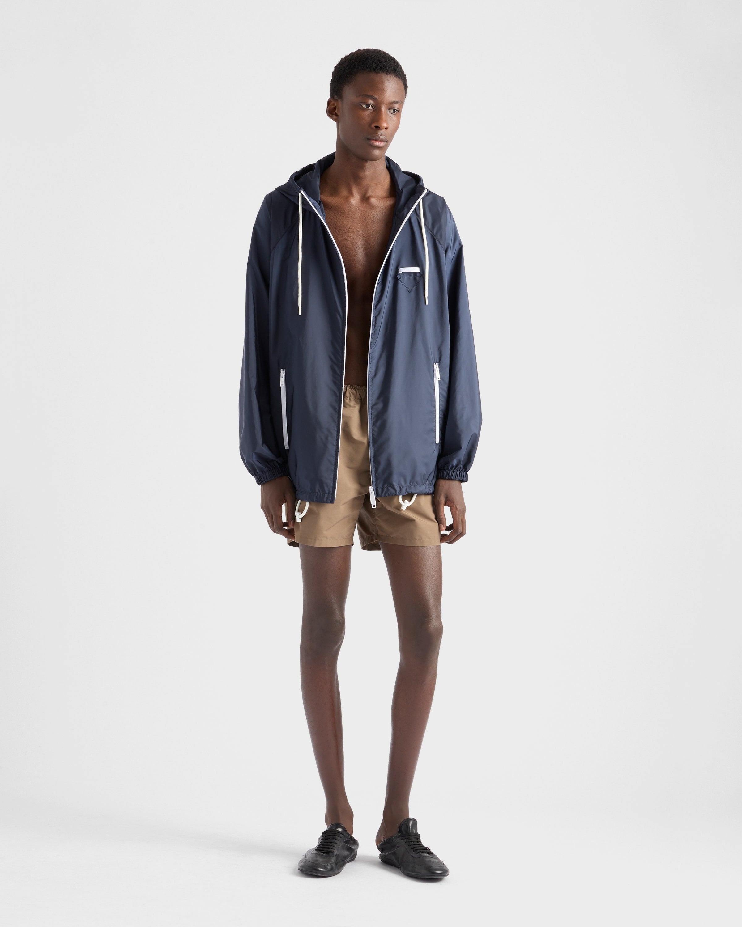 Re-Nylon jacket Blue