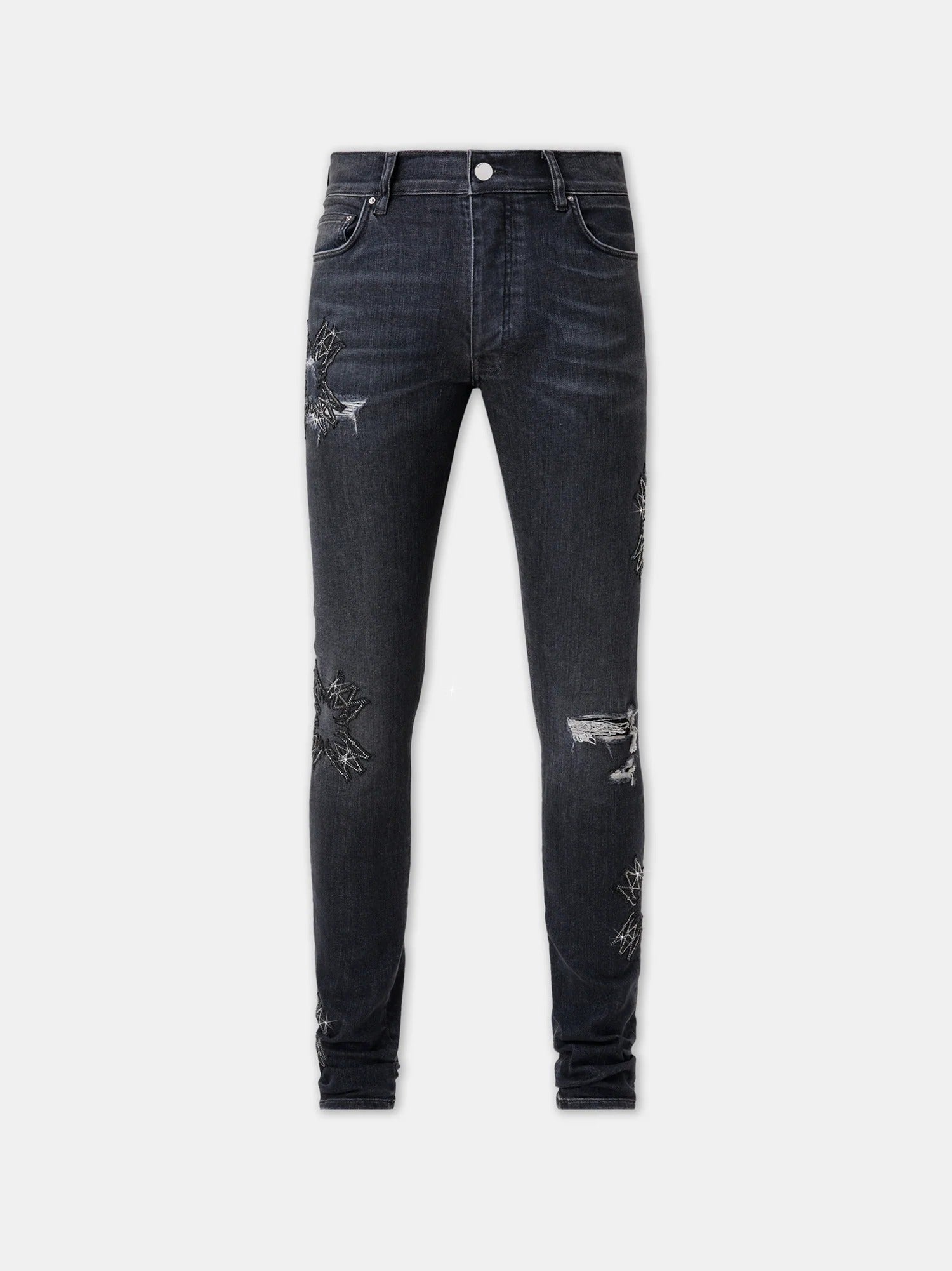 CRYSTAL MA QUAD SKINNY JEAN Vintage Black