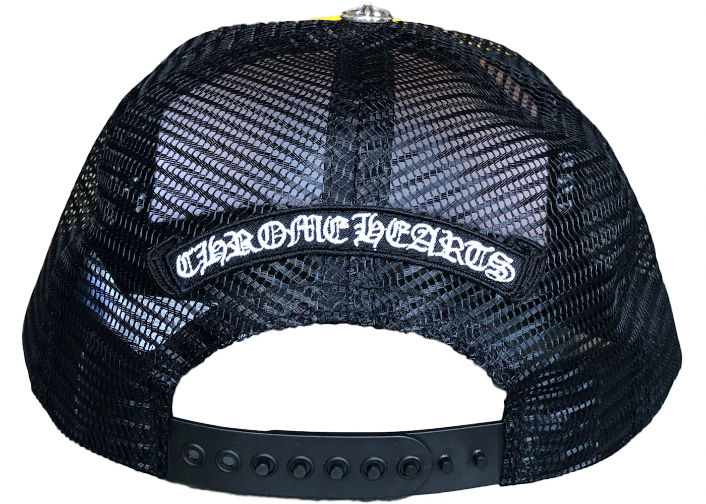 Chrome Hearts Matty Boy Sex Records Link Trucker Hat Black/Yellow