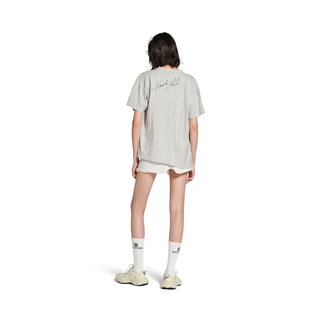 Nicole Boxy T-shirt in White