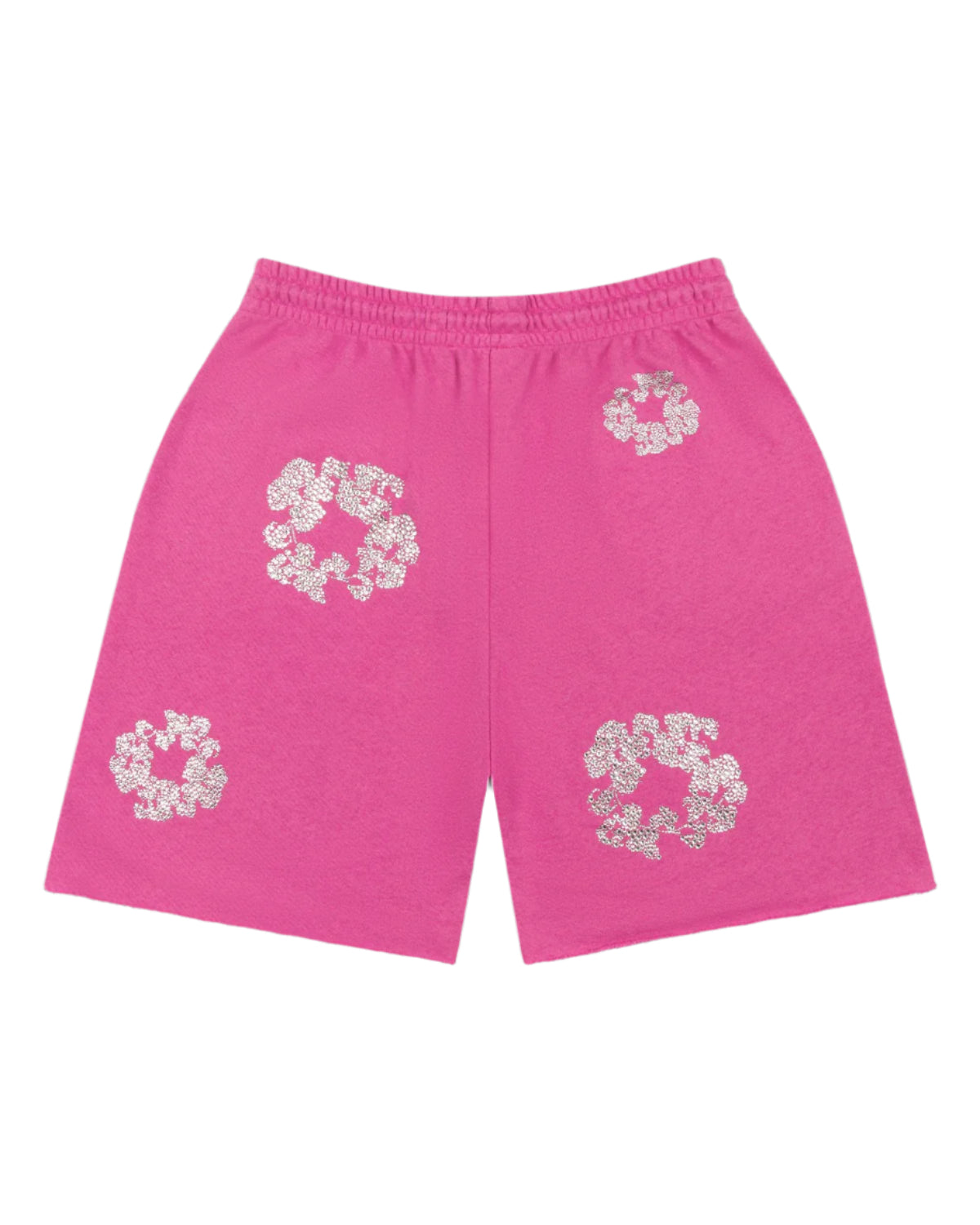 Cashmere Swarovski Cotton Wreath Shorts Pink