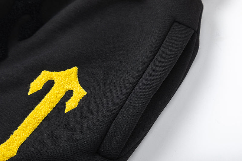 Trapstar 'It's a Secret' Black/Yellow Tracksuit