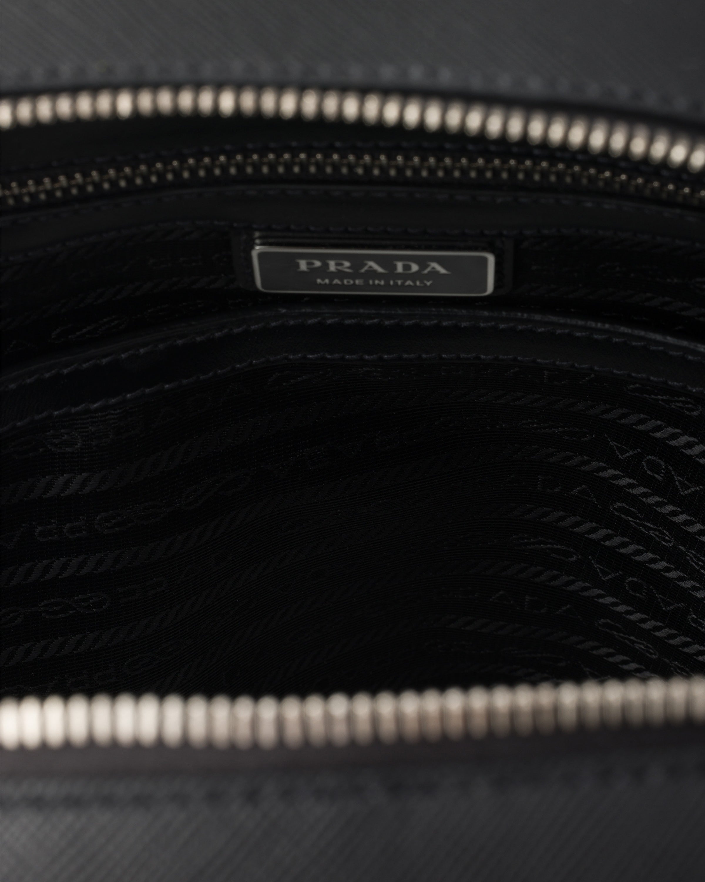 Saffiano backpack Black