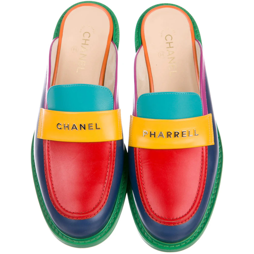 Chanel Mules Pharrell Multi-Color