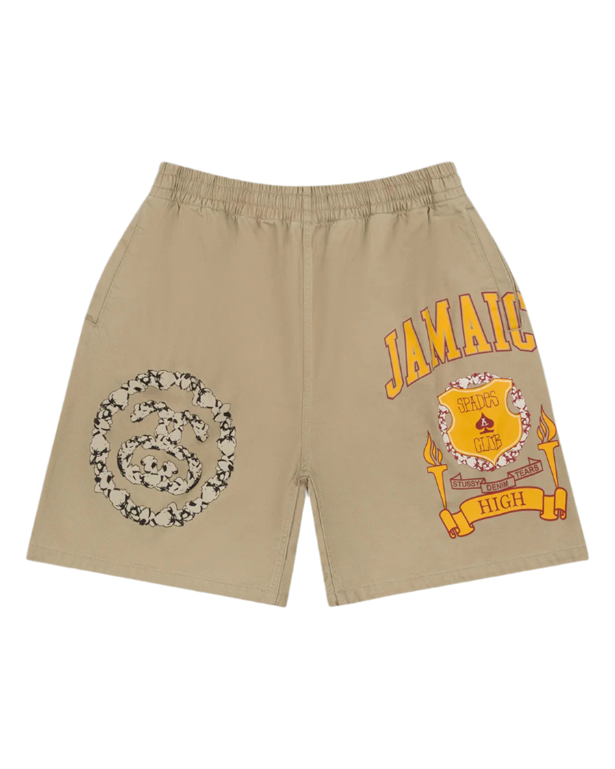 Jamaica High Khaki Short