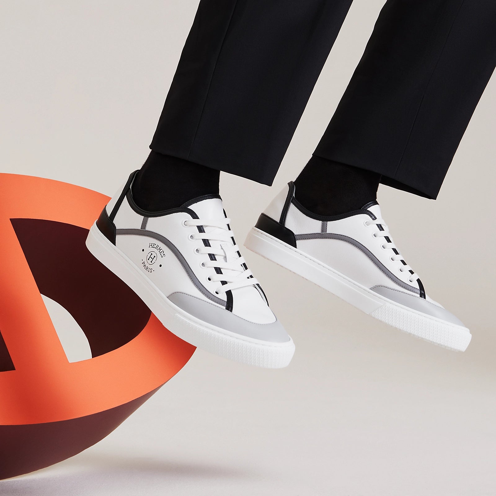 Get Sneaker Multicolore Blanc
