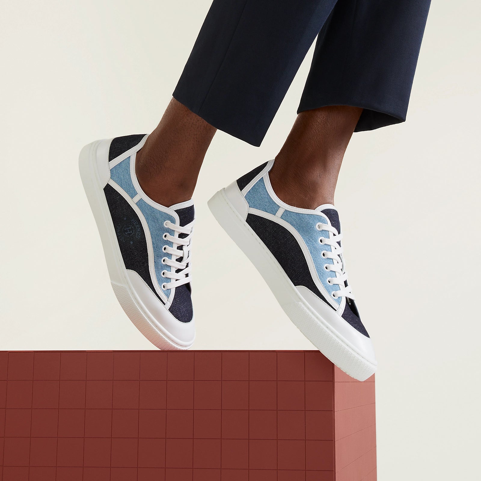 Get Sneaker Multicolore Bleu Brut