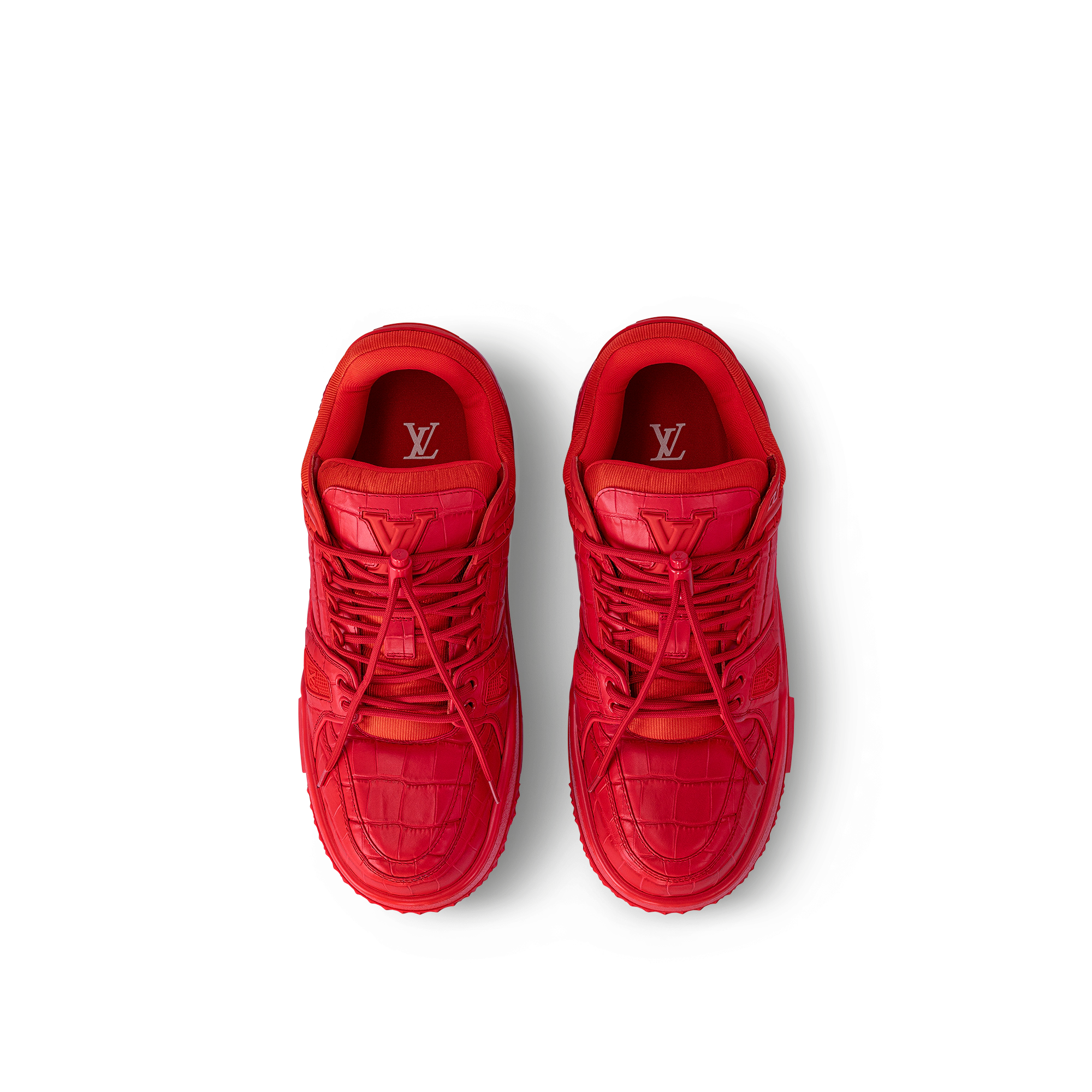 LV Trainer Maxi Sneaker Red