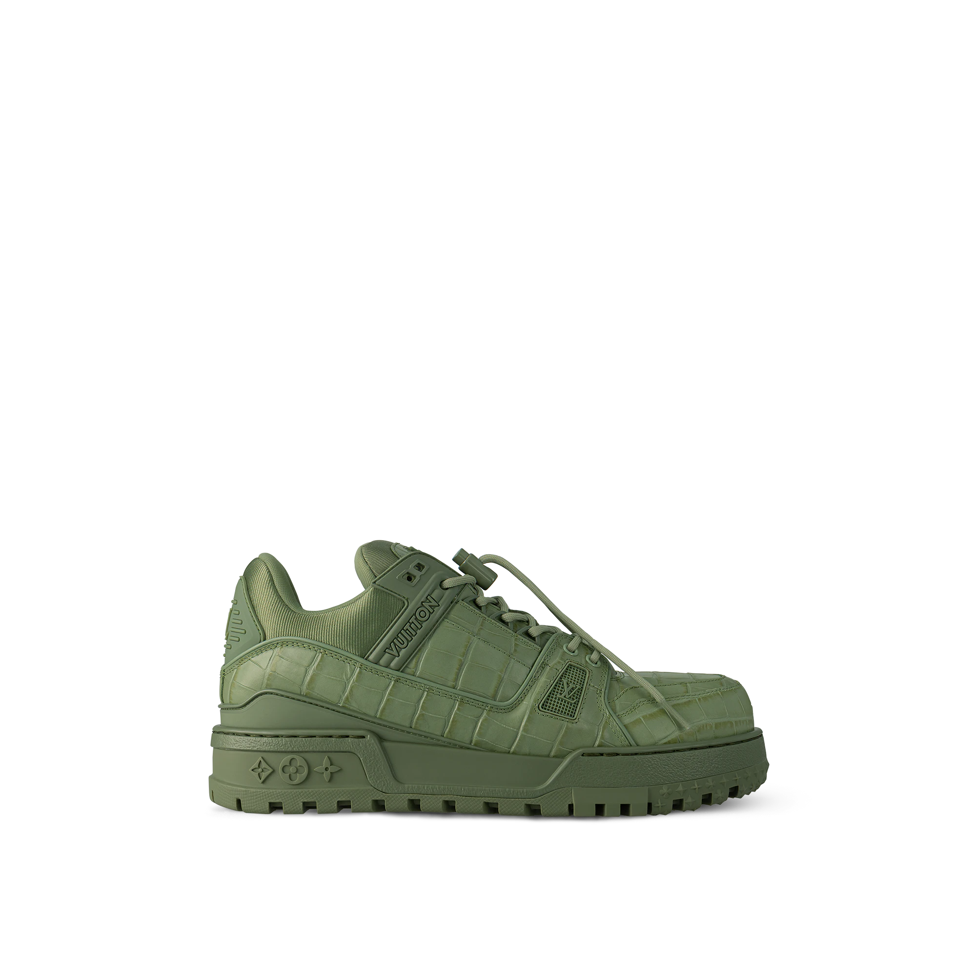 LV Trainer Maxi Sneaker Olive