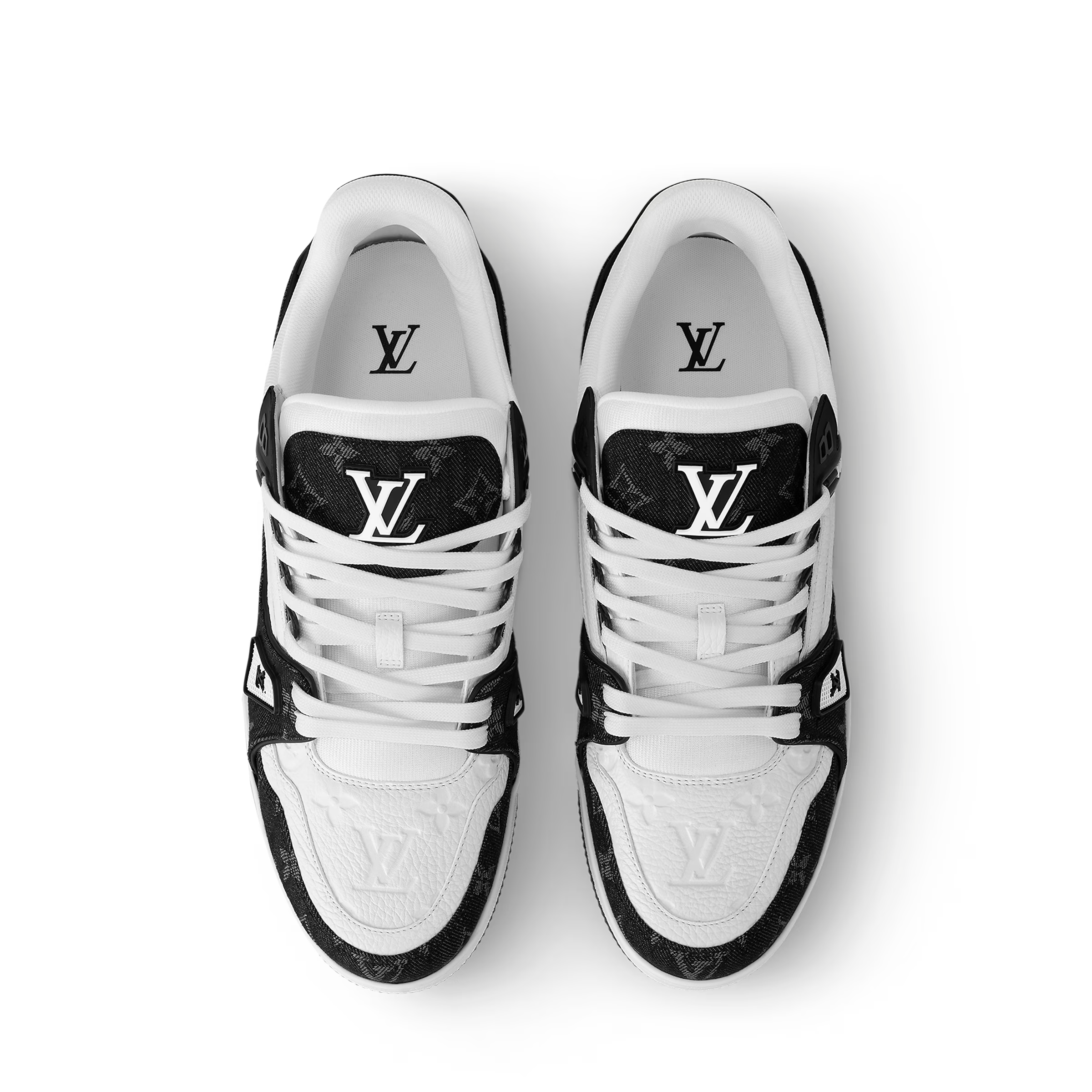LV Trainer Sneaker Monogram Black