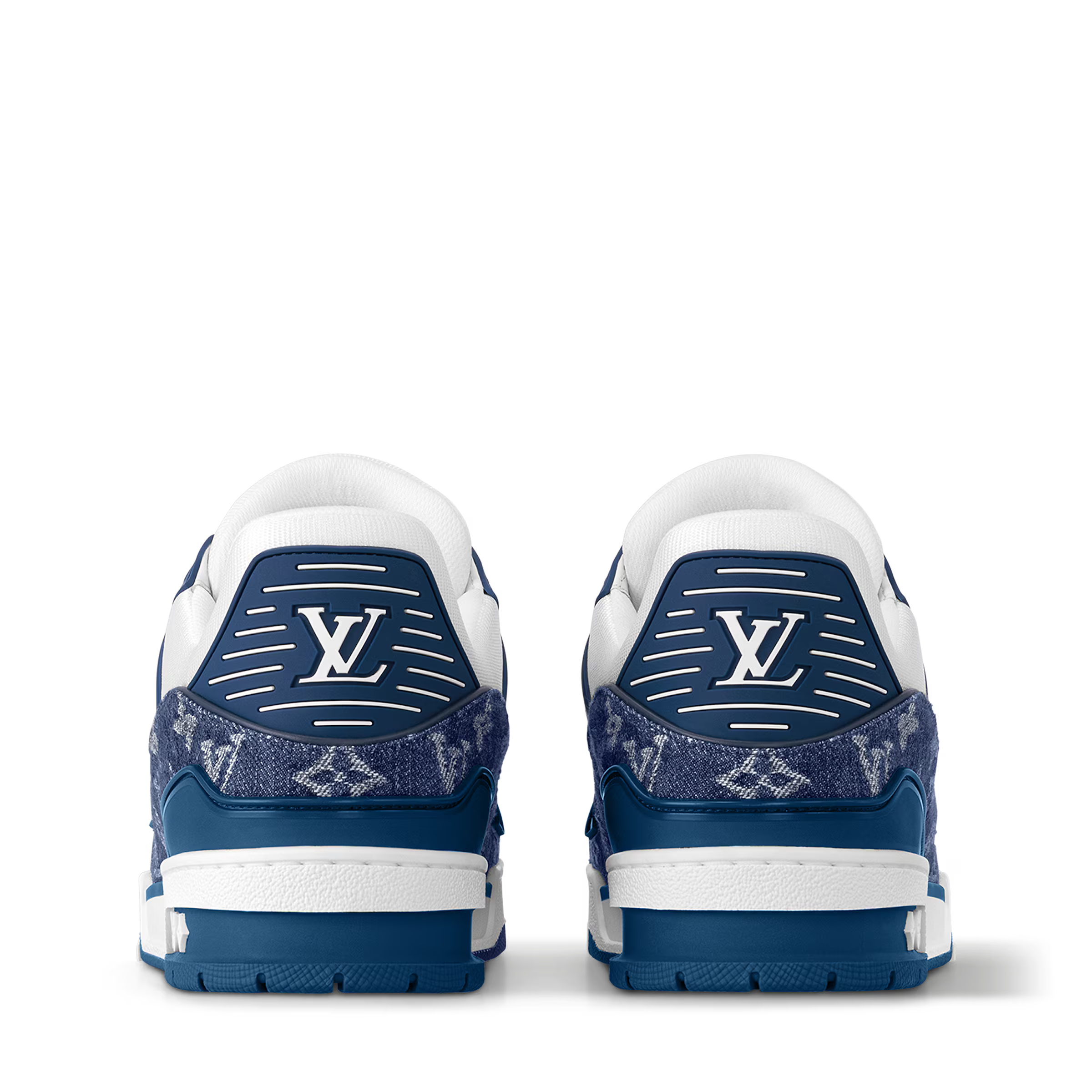 LV Trainer Sneaker Monogram Blue