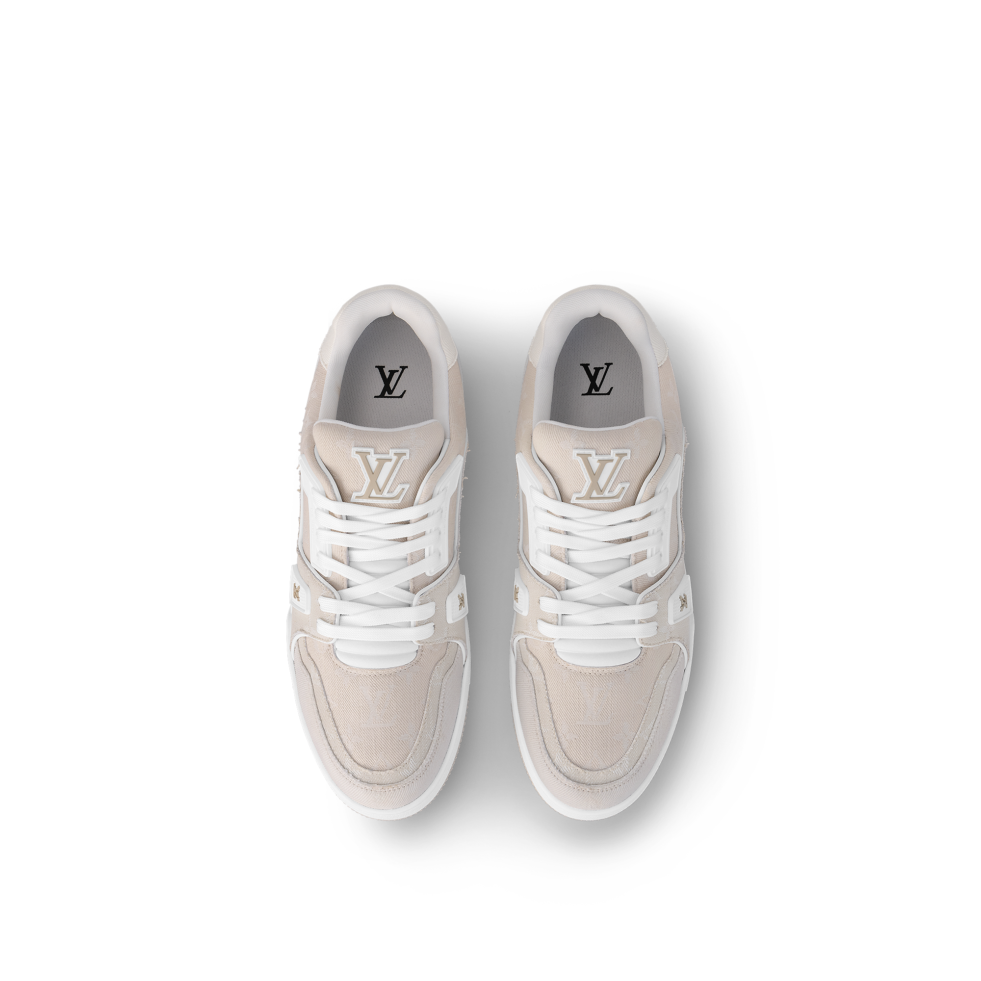 LV Trainer Sneaker Beige