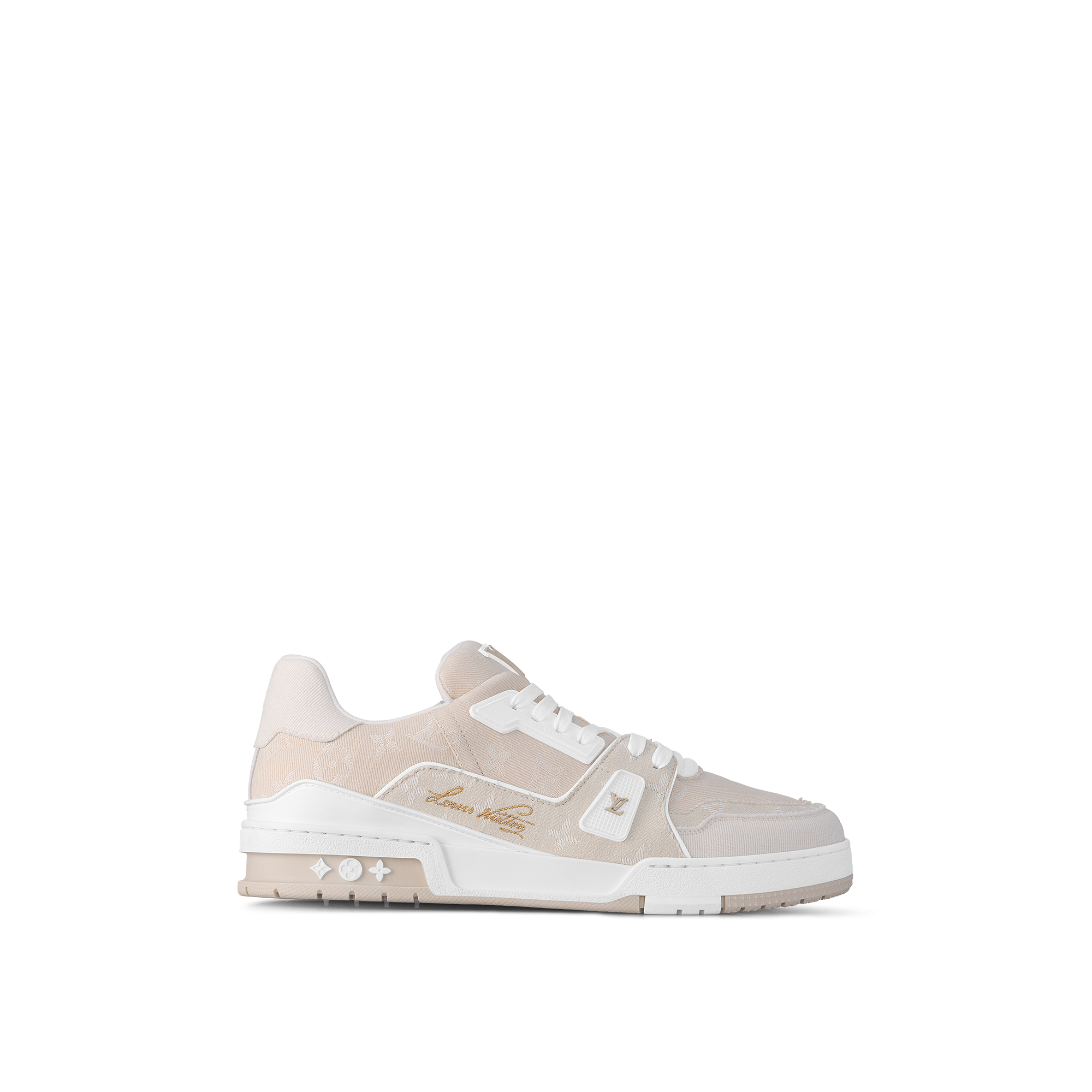 LV Trainer Sneaker Beige