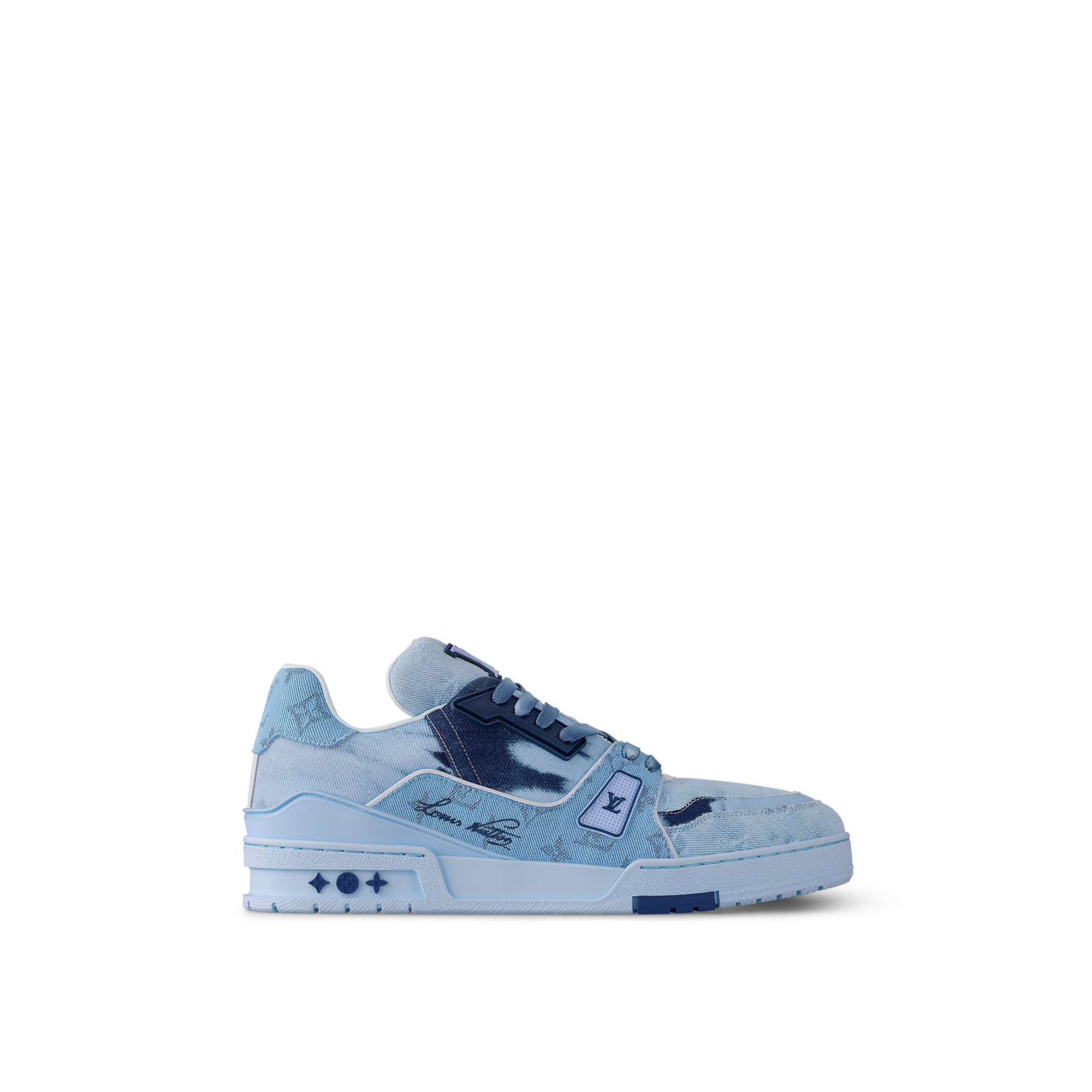 LV Trainer Sneaker Blue