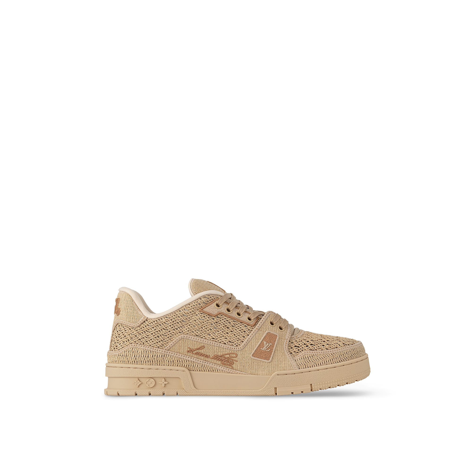 LV Trainer Sneaker Beige
