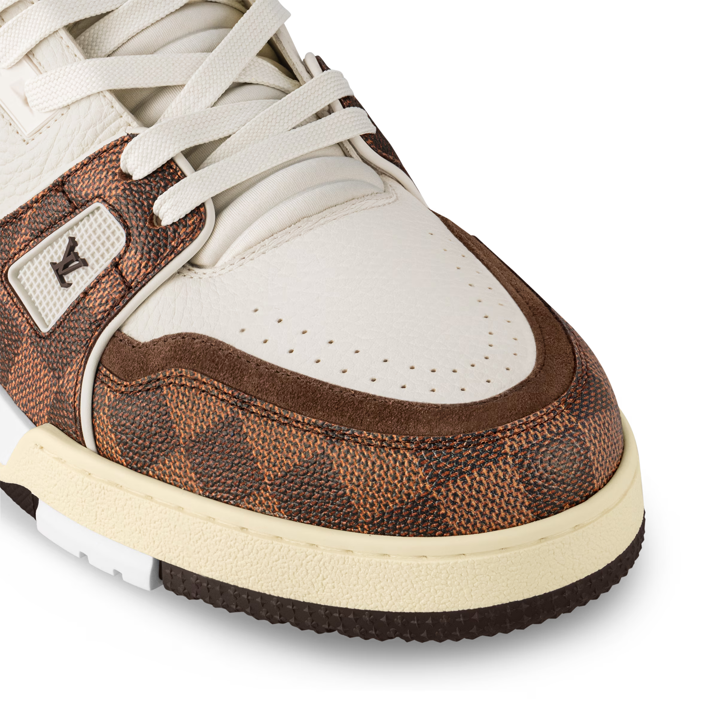 LV Trainer Sneaker Damier Canvas Moka Brown