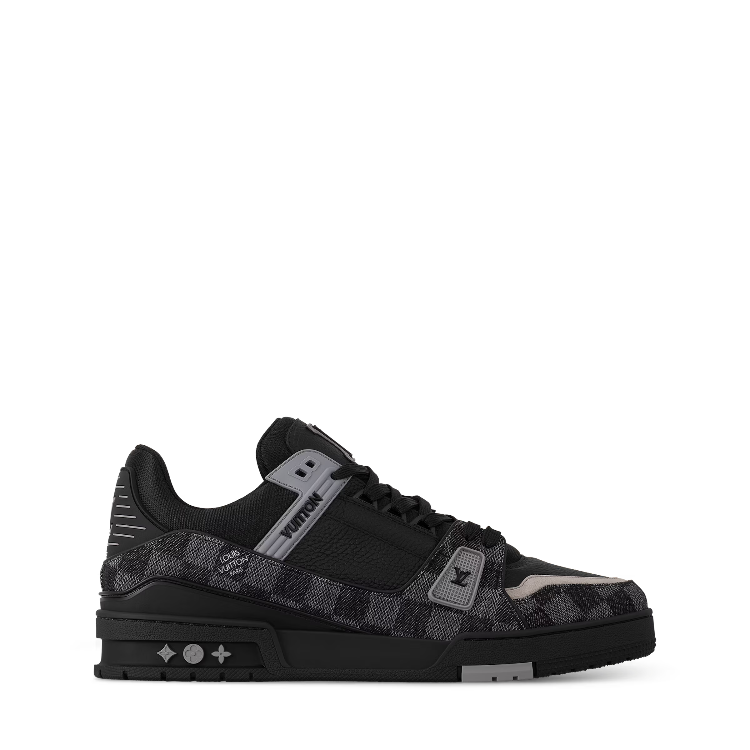 LV Trainer Sneaker Damier Denim Black