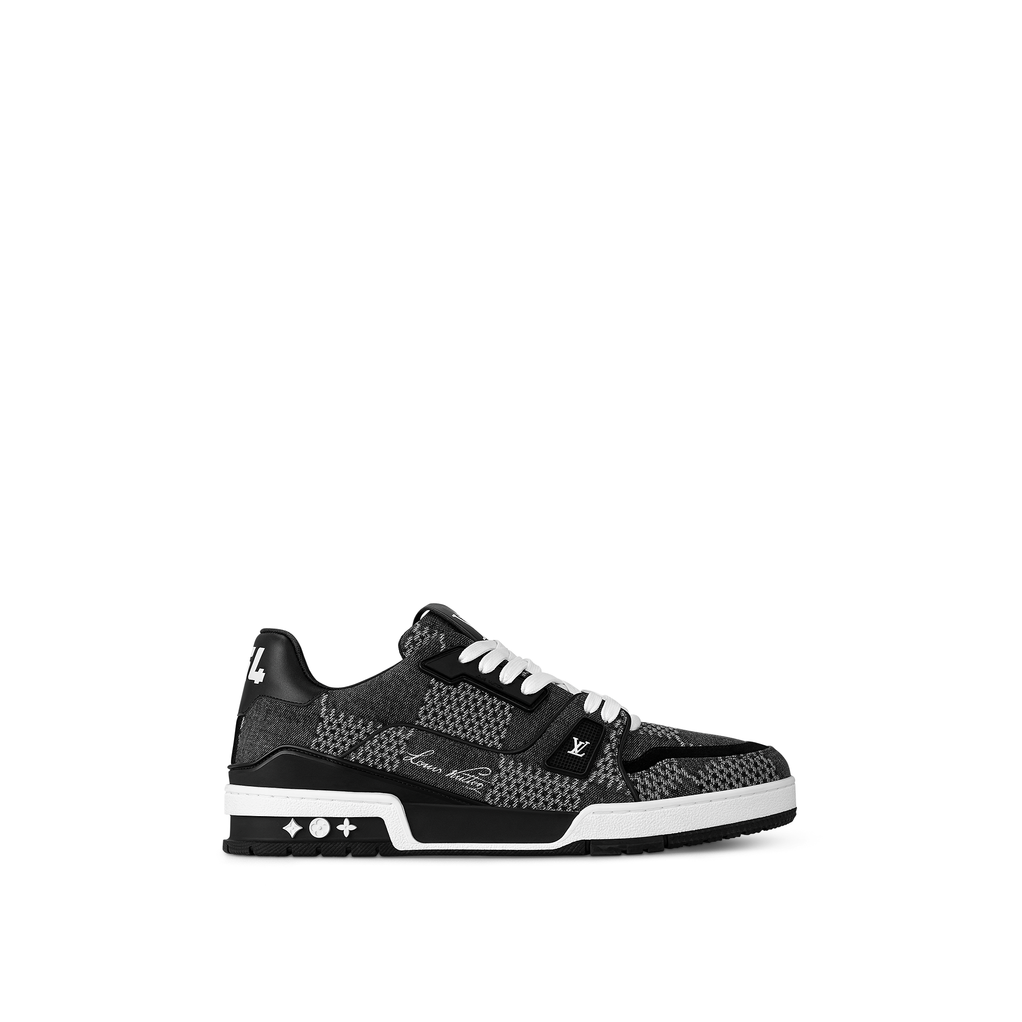 LV Trainer Sneaker Black