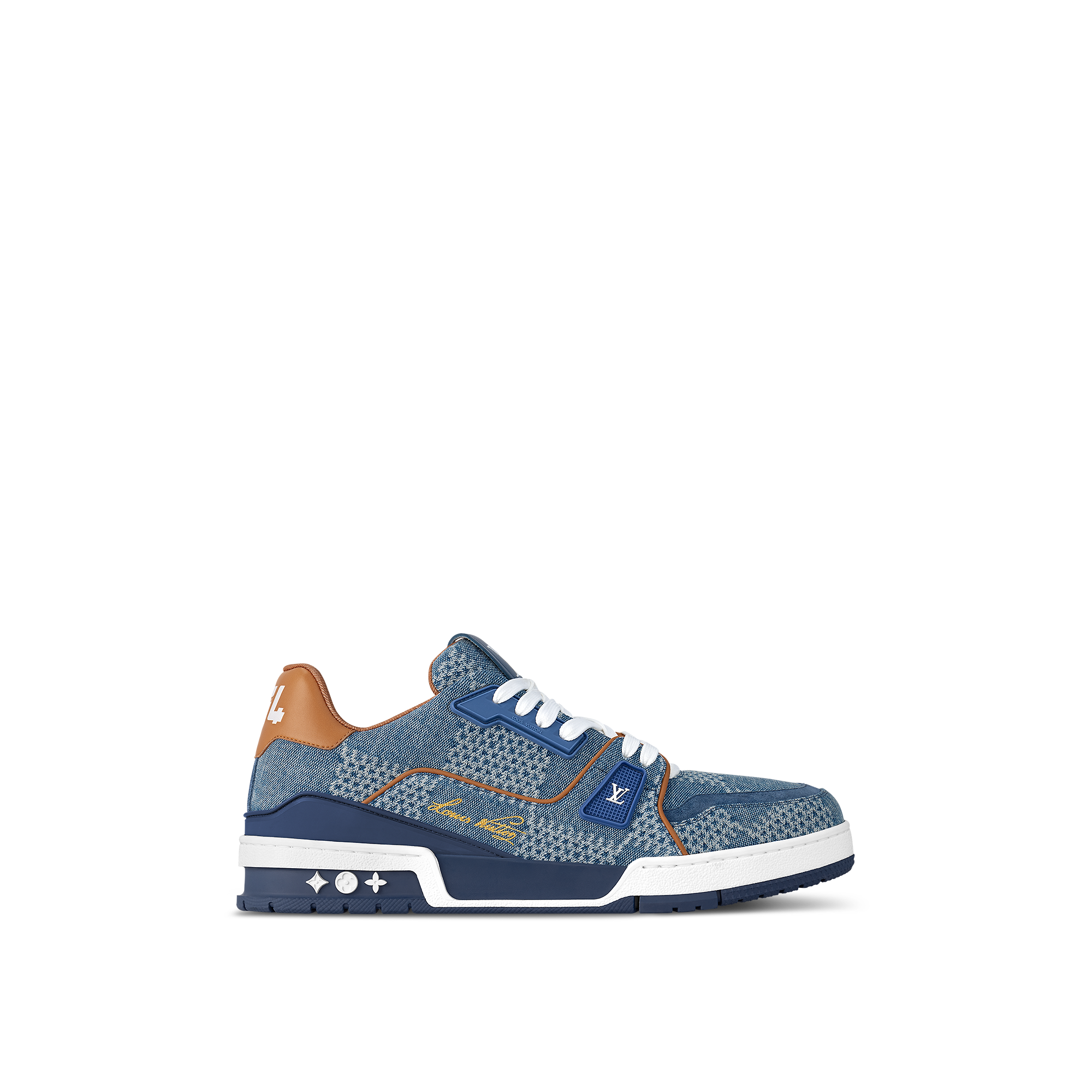 LV Trainer Sneaker Blue