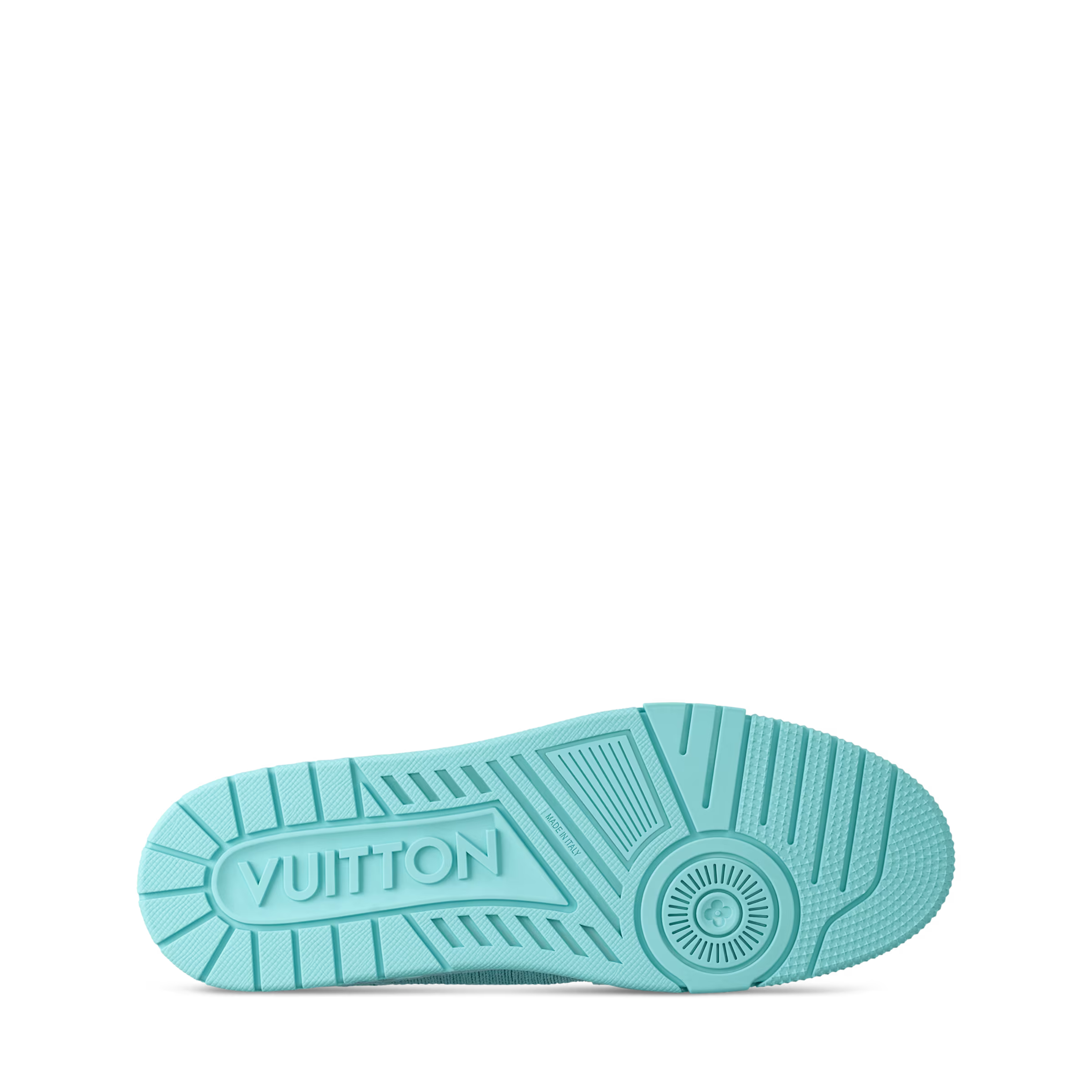 LV Trainer Sneaker Raffia Turquoise