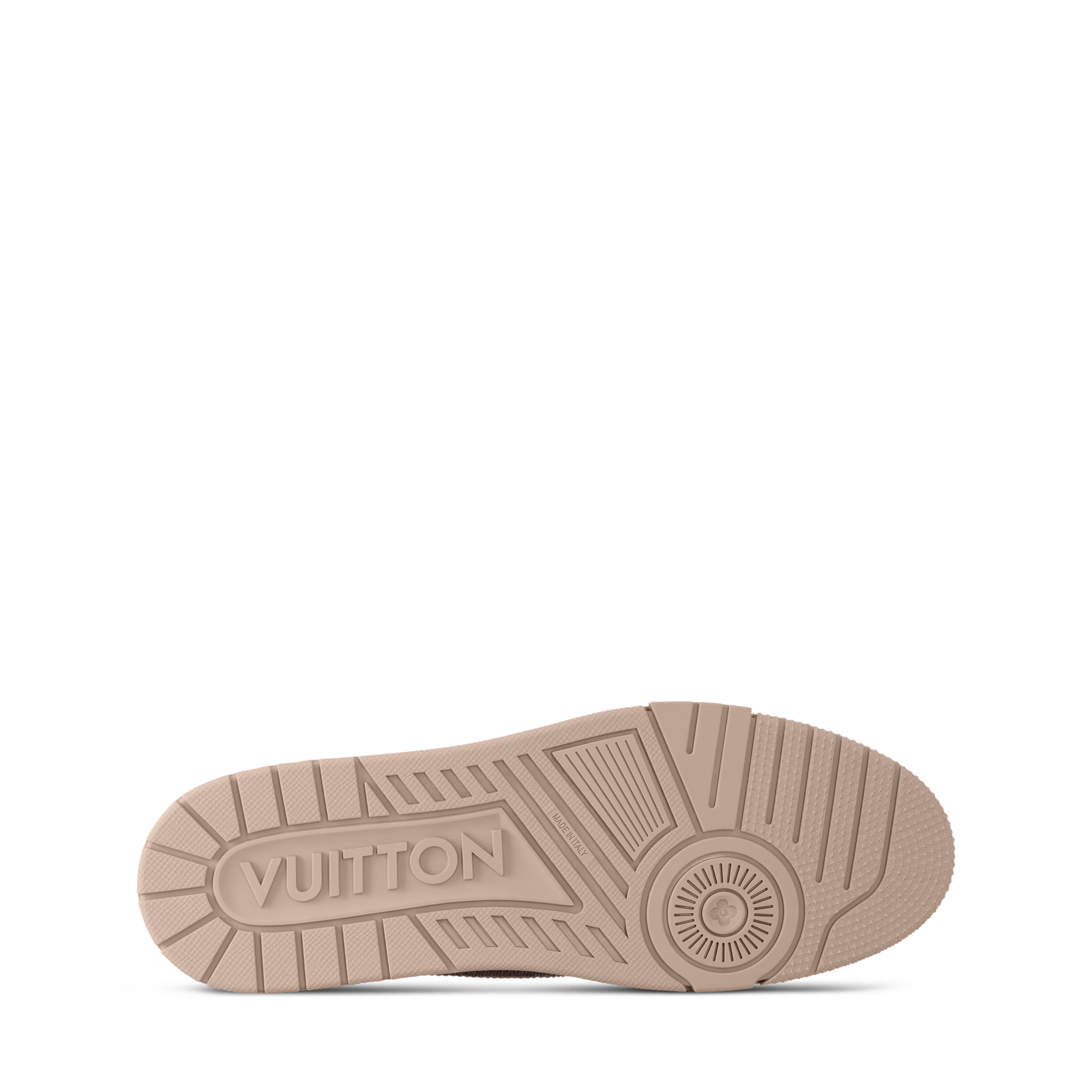 LV Trainer Sneaker Raffia Marron