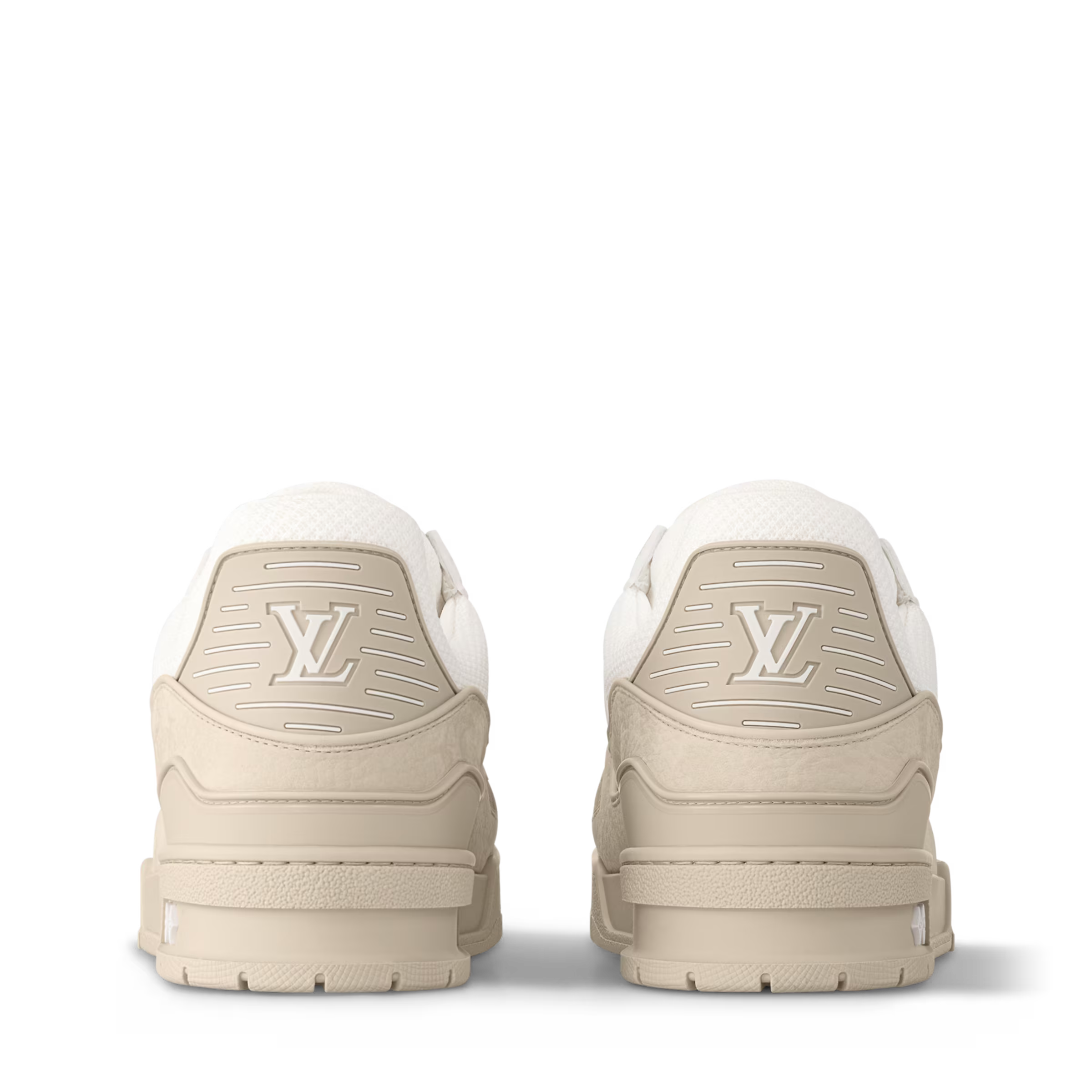 LV Trainer Sneaker Nubuck Beige