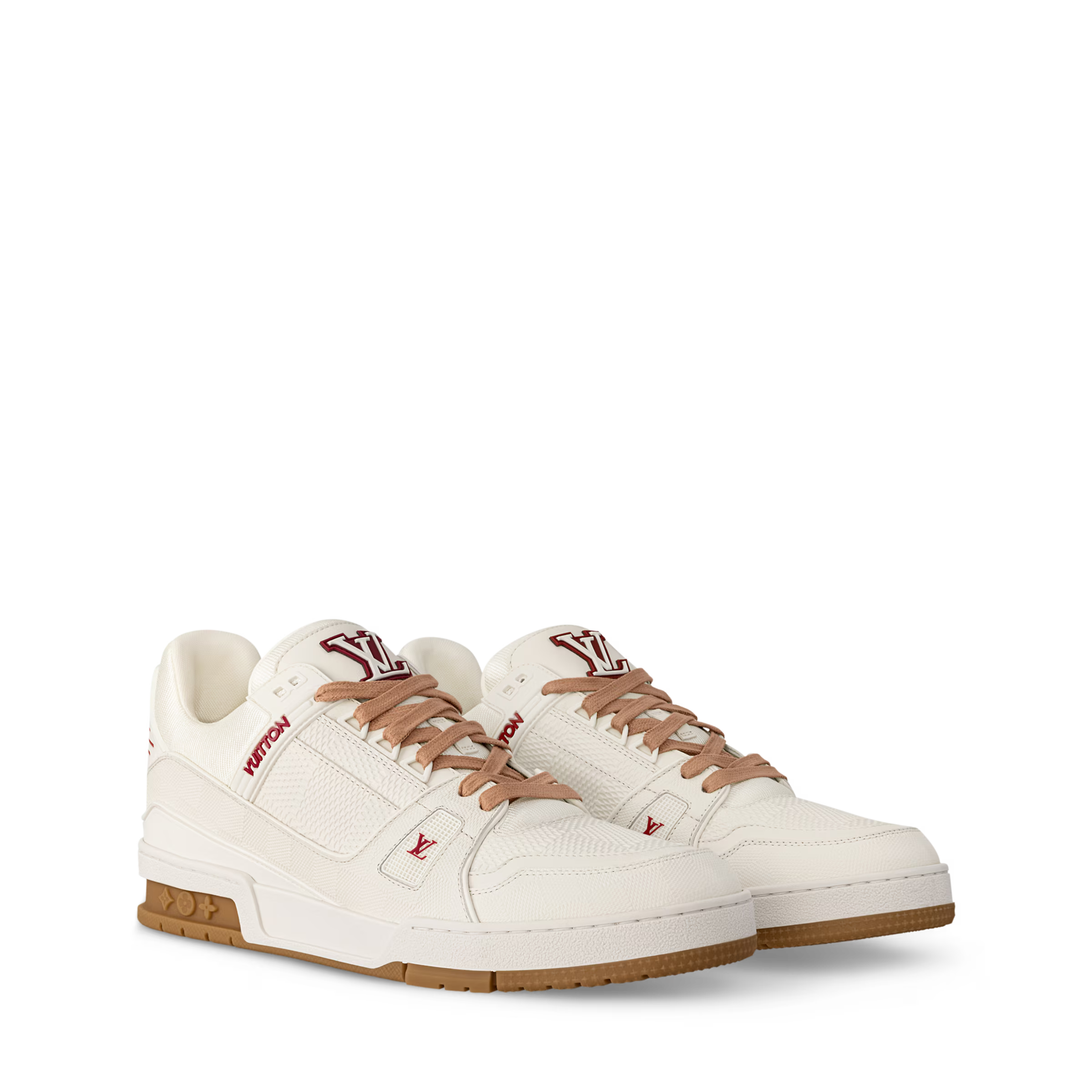 LV Trainer Sneaker White