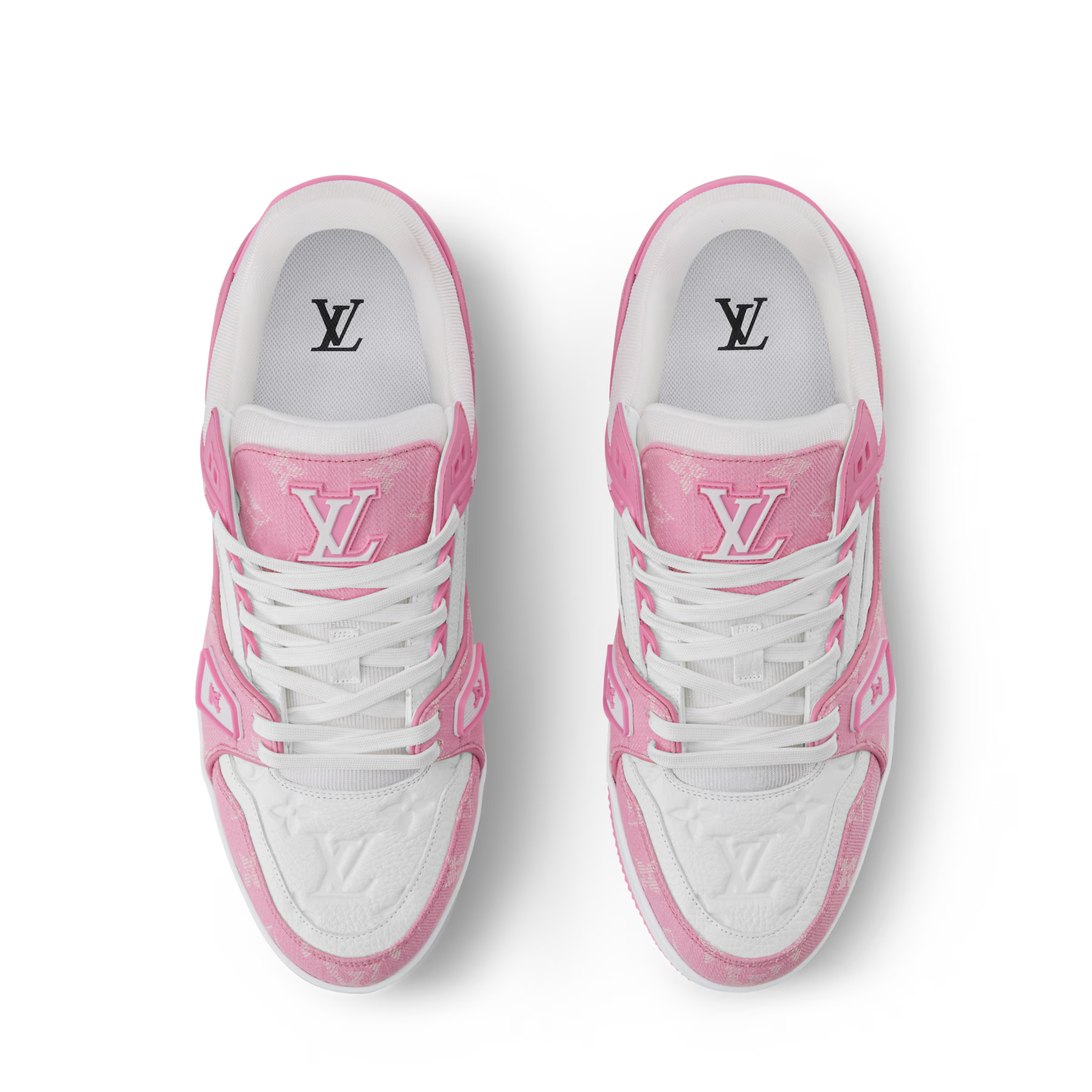 LV Trainer Sneaker Monogram Pink