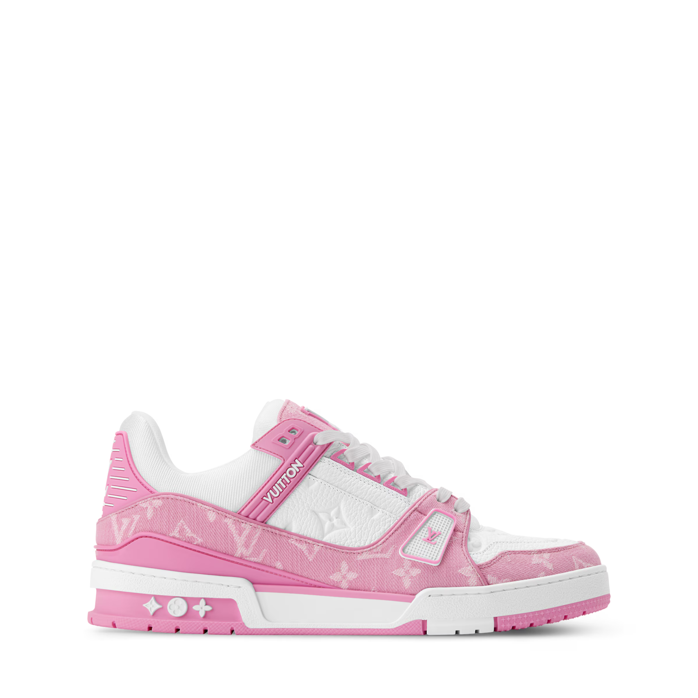 LV Trainer Sneaker Monogram Pink