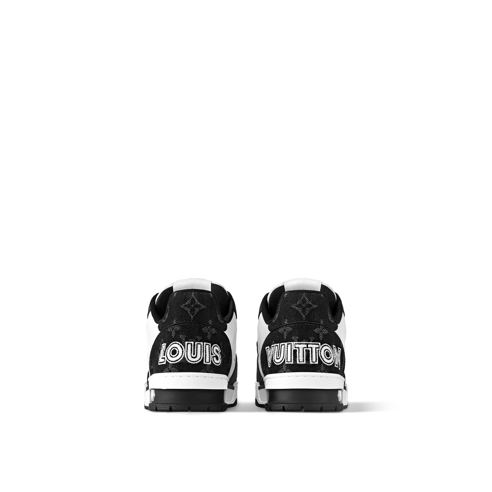 LV Trainer Sneaker Black/White Women's