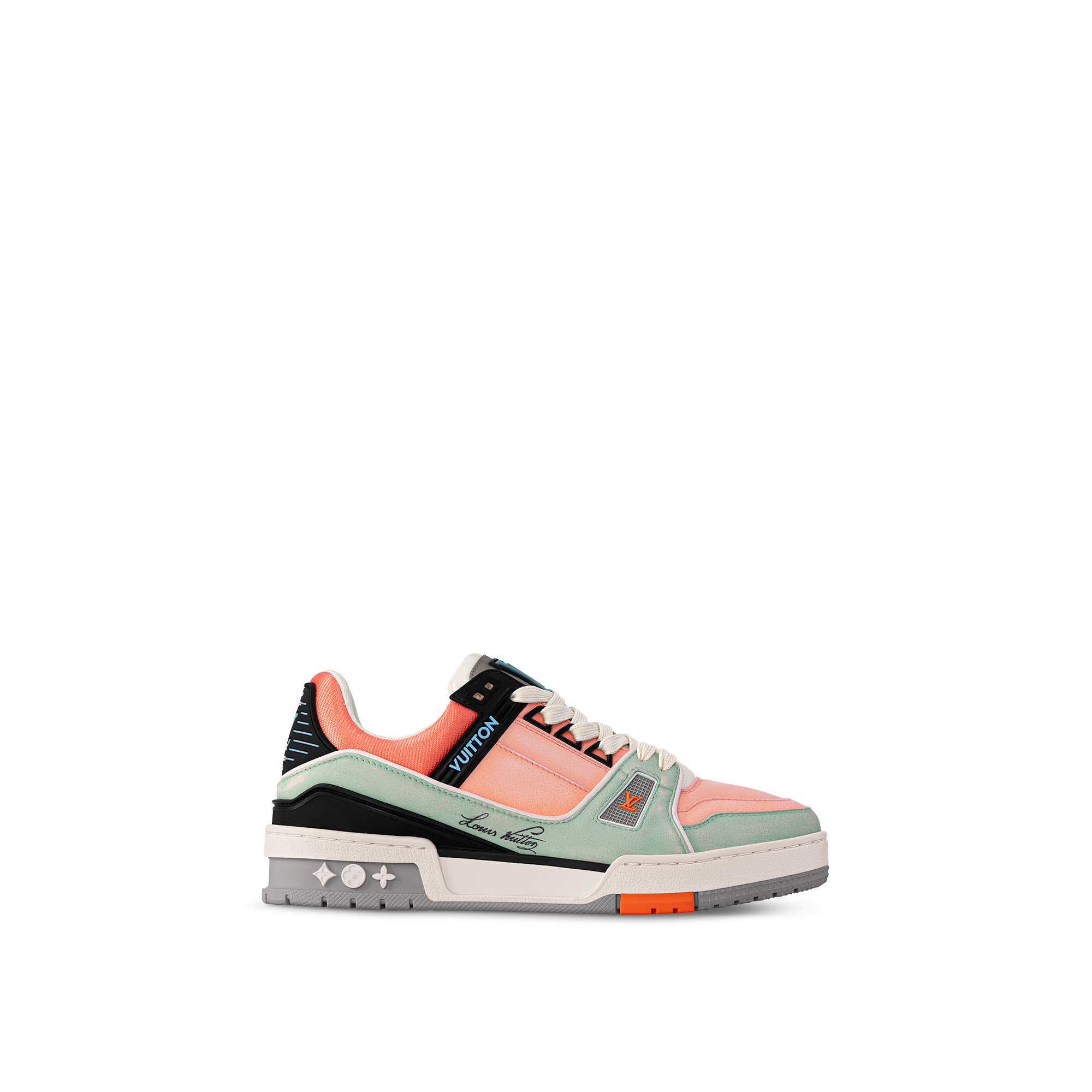LV Trainer Sneaker - Orange