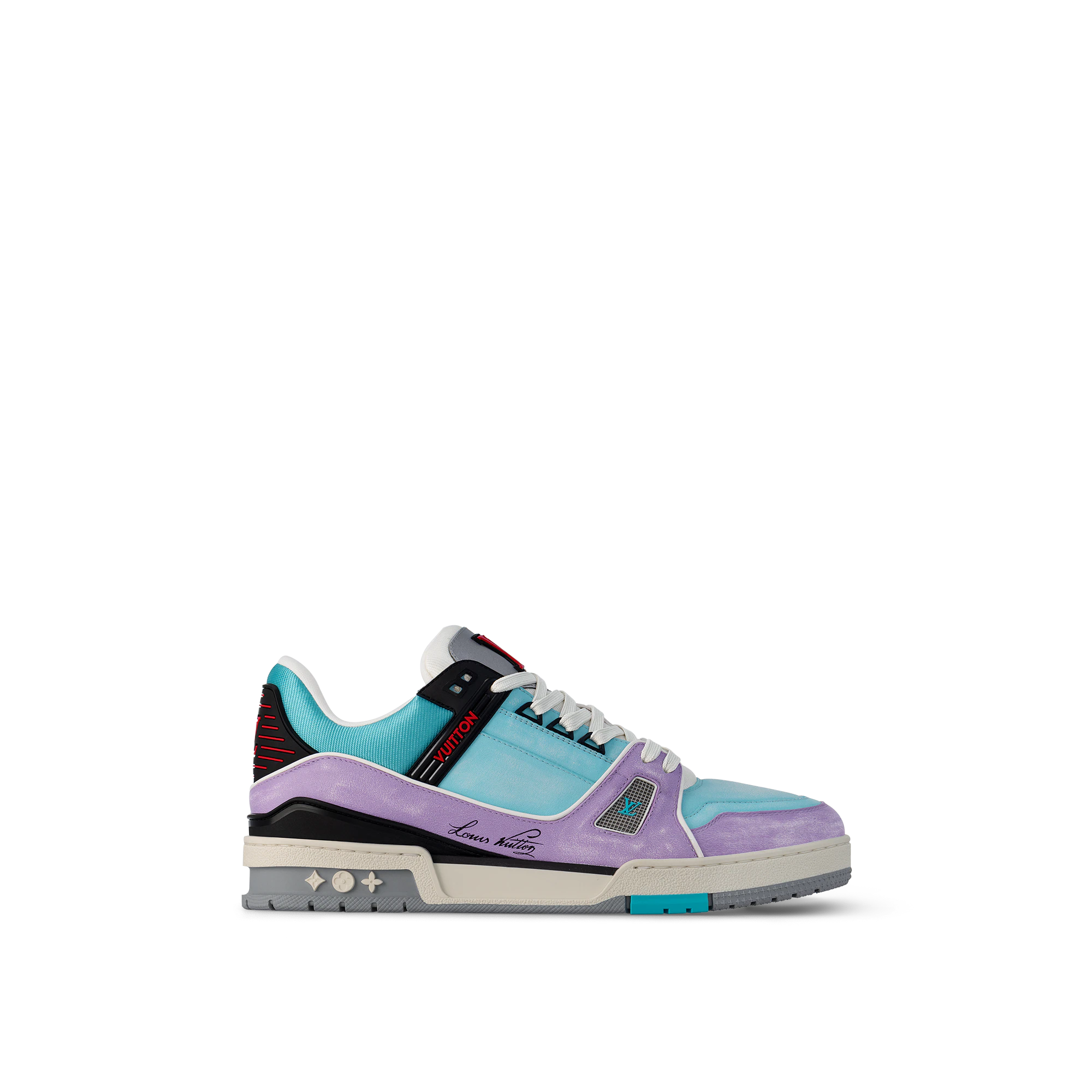 LV Trainer Light Blue/Purple