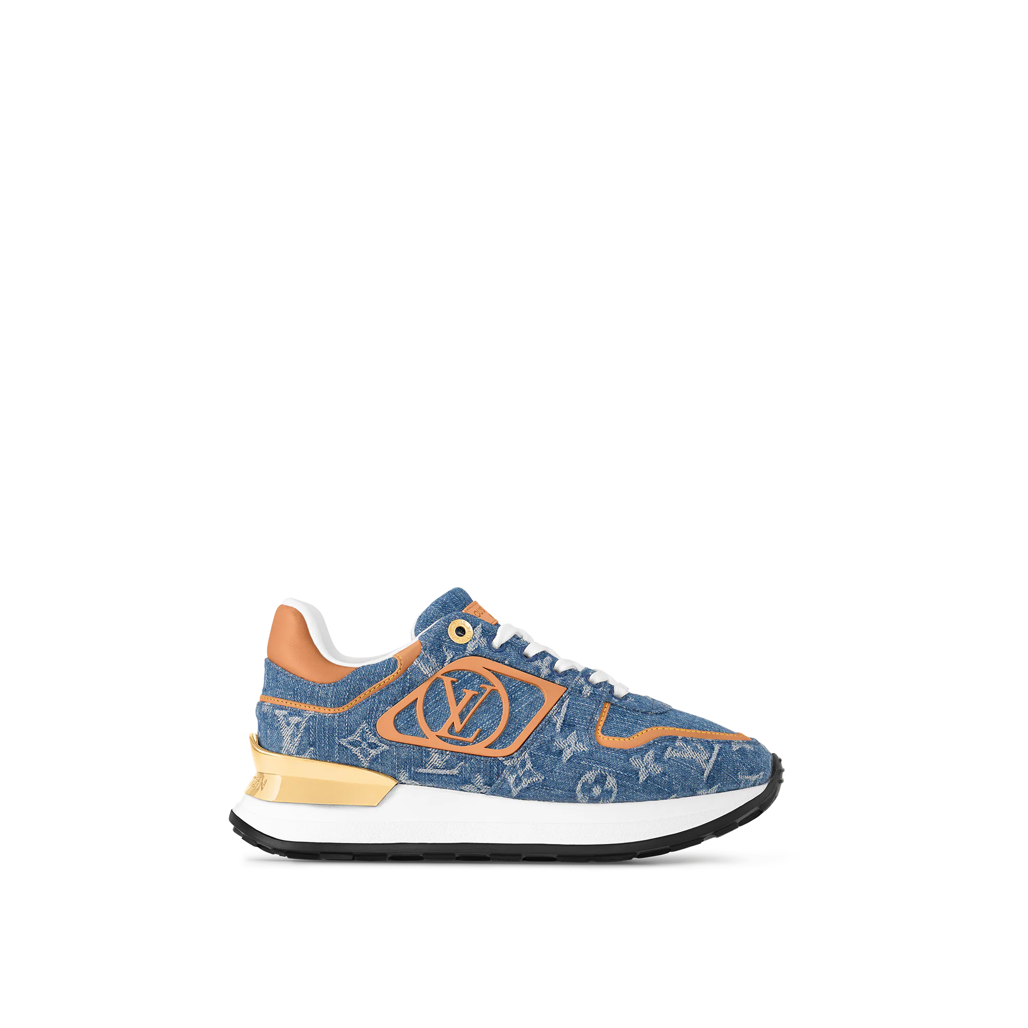 LV Neo Run Away Sneaker Denim Monogram