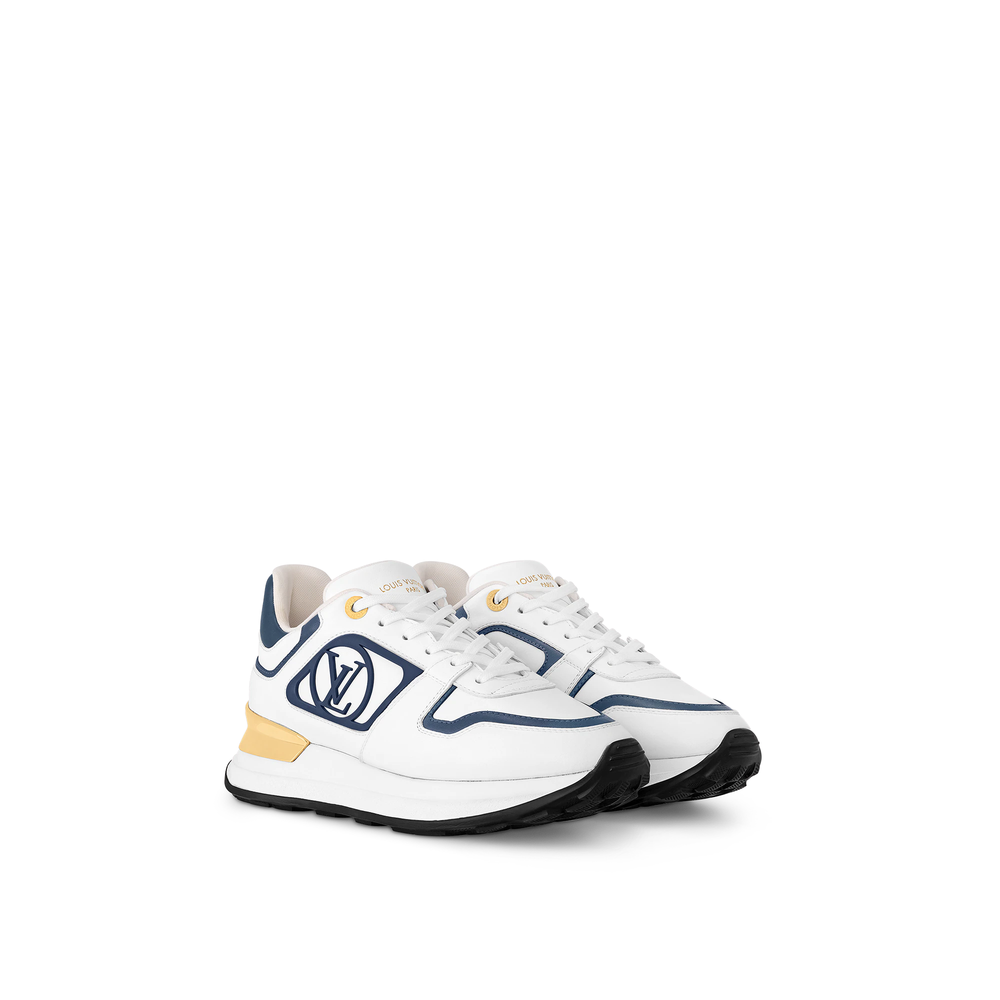 LV Neo Run Away Sneaker White/Blue