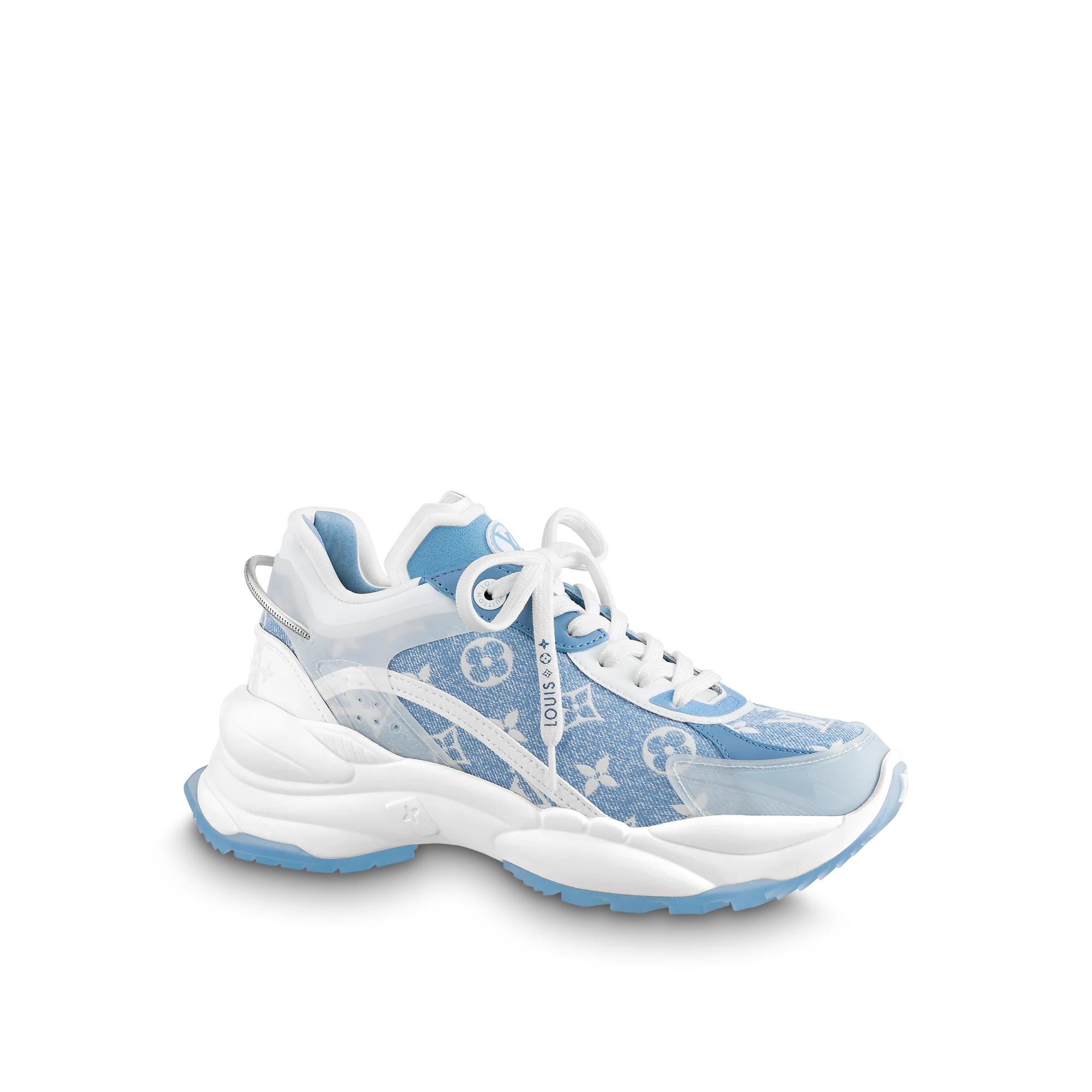 LV Run 55 Blue Monogram