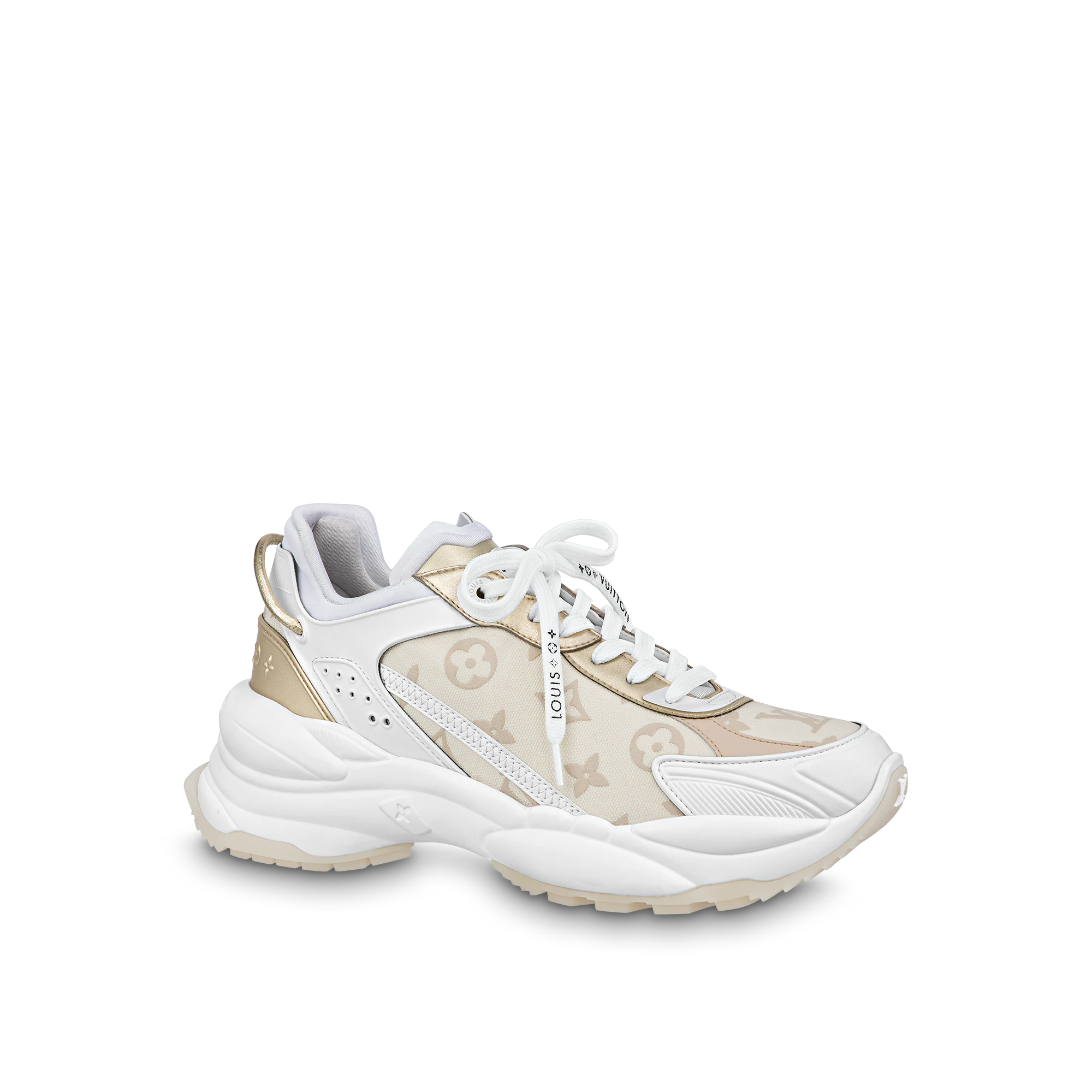 LV Run 55 Beige Monogram