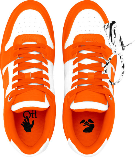 OOO Low Tops White & Orange