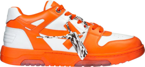 OOO Low Tops White & Orange