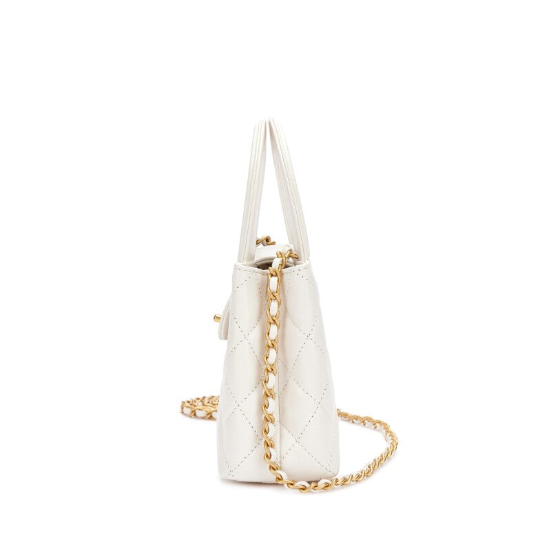 Chanel Mini Kelly Bag White