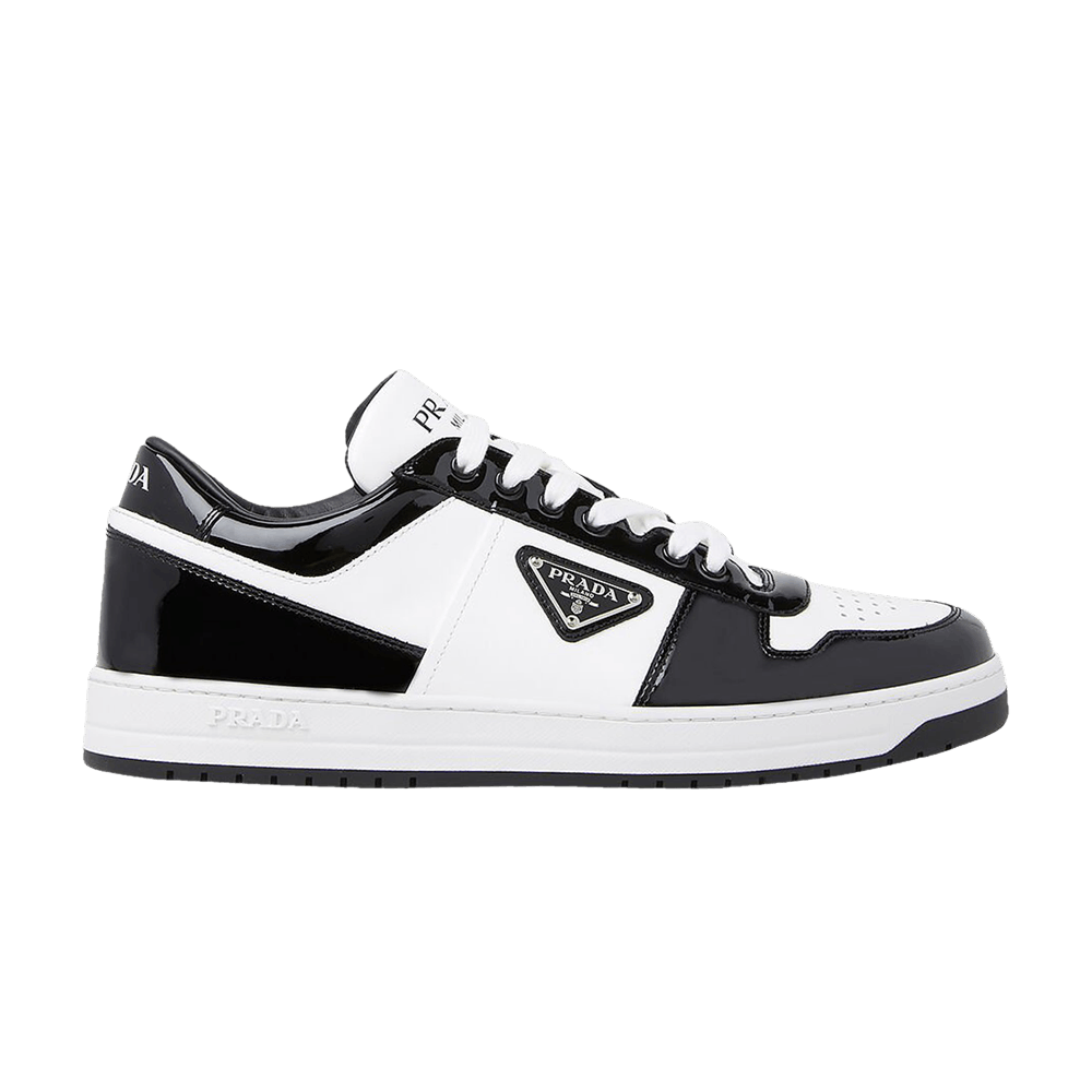 Prada Downtown Leather 'Black White Patent'