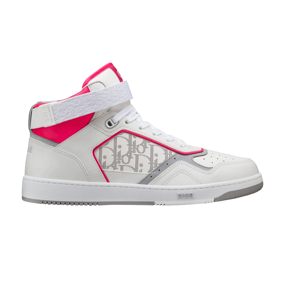 Dior B27 High 'Dior Oblique - White Neon Pink'